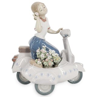 Lladro "Floral Getaway" Porcelain Figurine