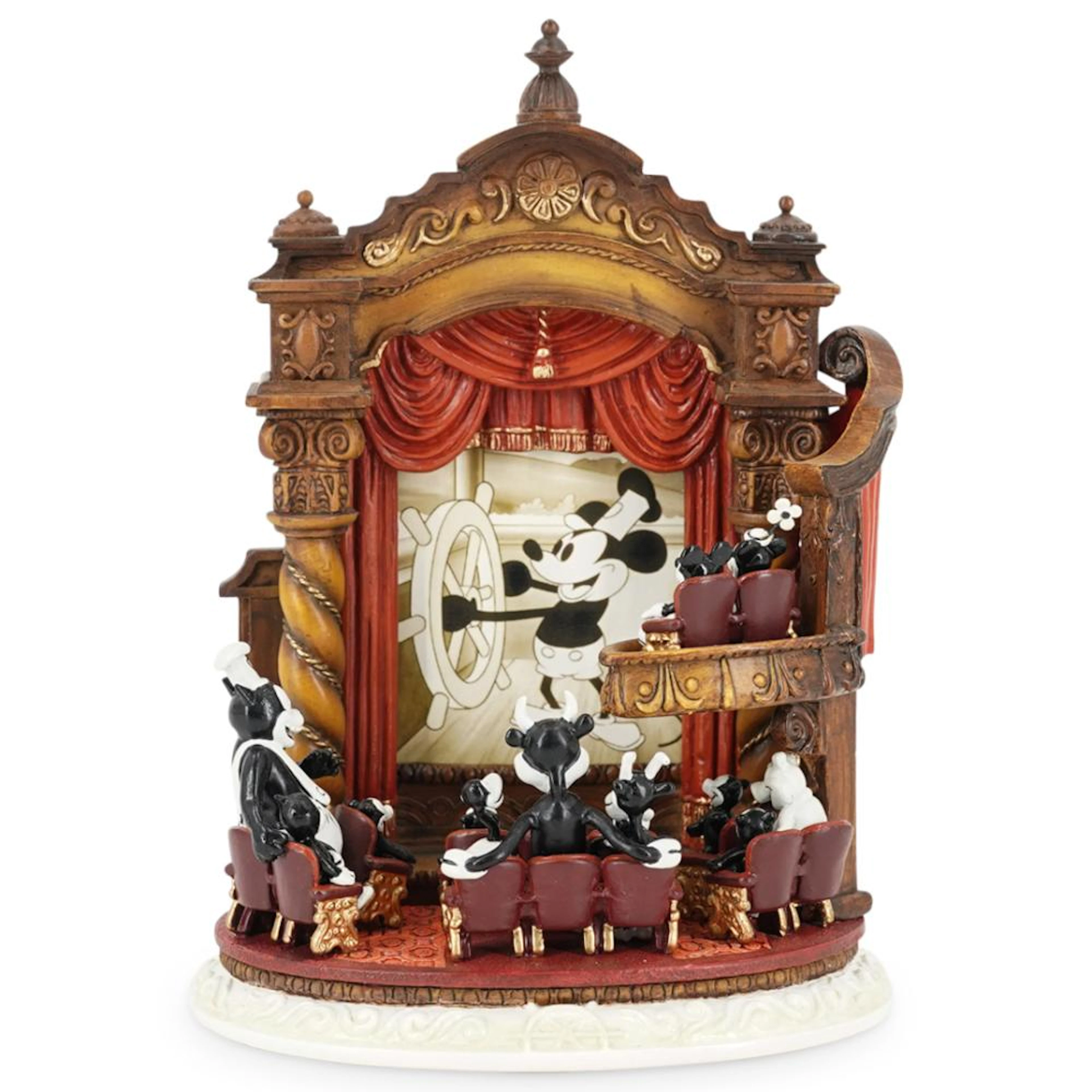 Limited Edition Olszewski Disney Steamboat Willie Group Figurine
