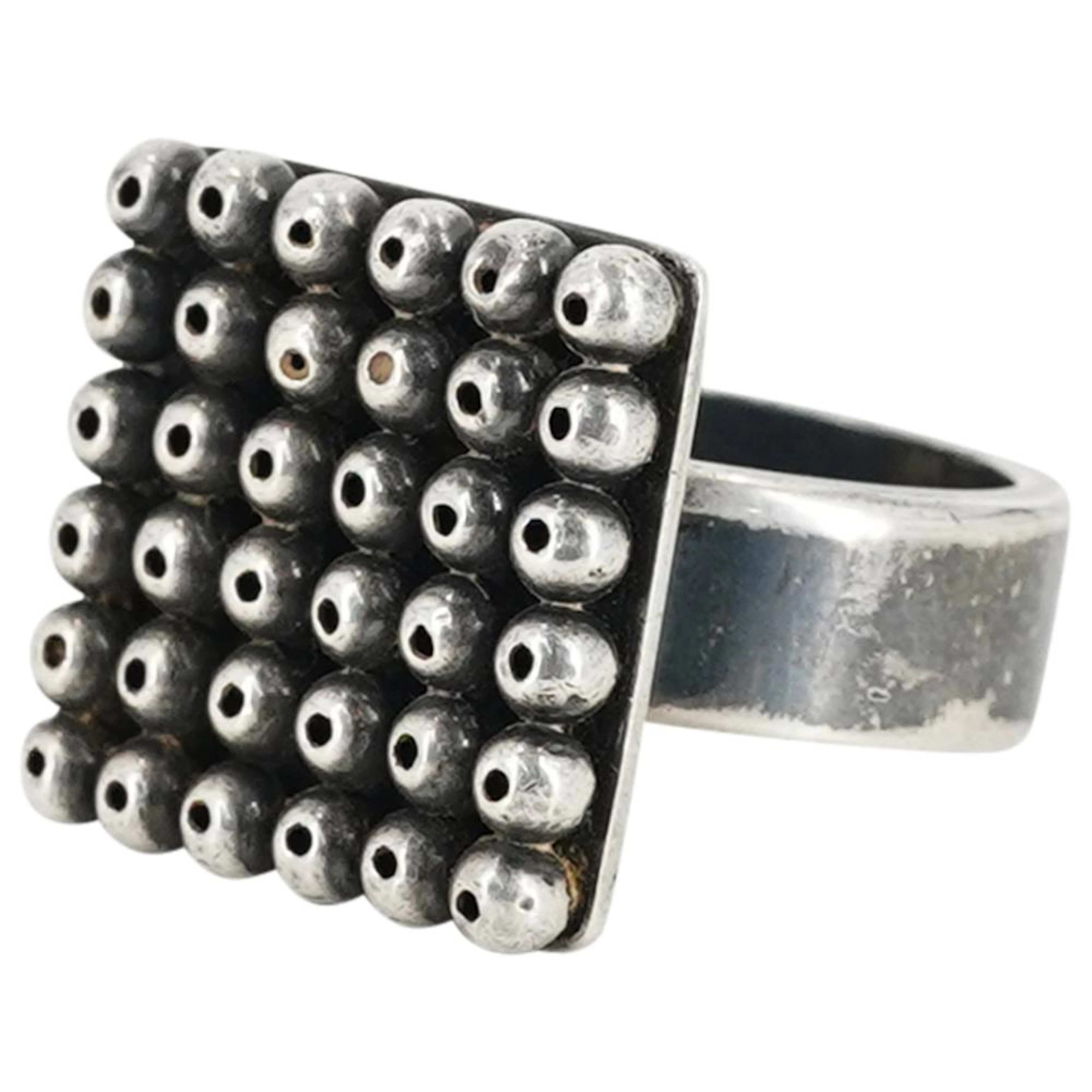 Kaija Aarikka Sterling Silver Designer Ring