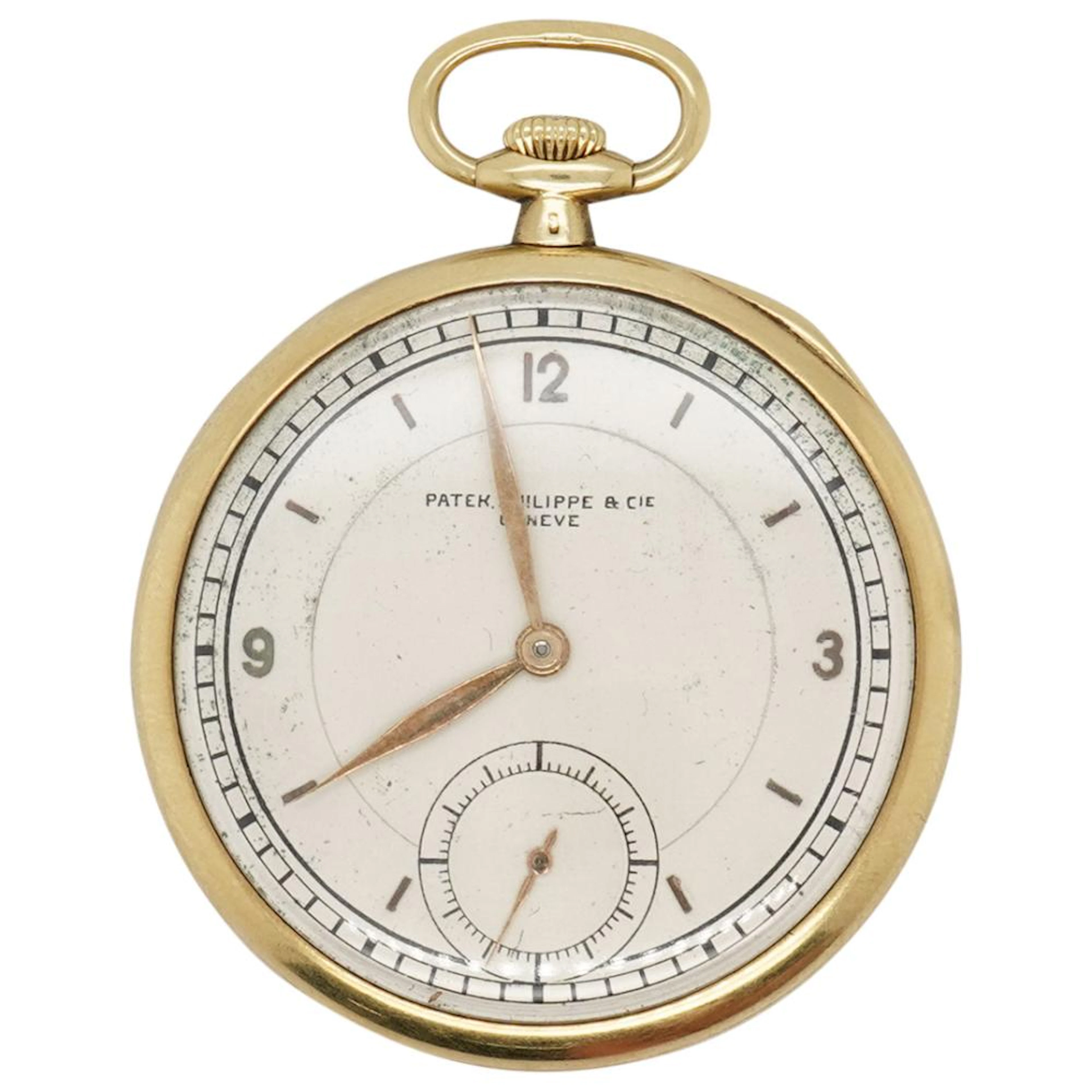 Patek Philippe 18k Gold Pocket Watch