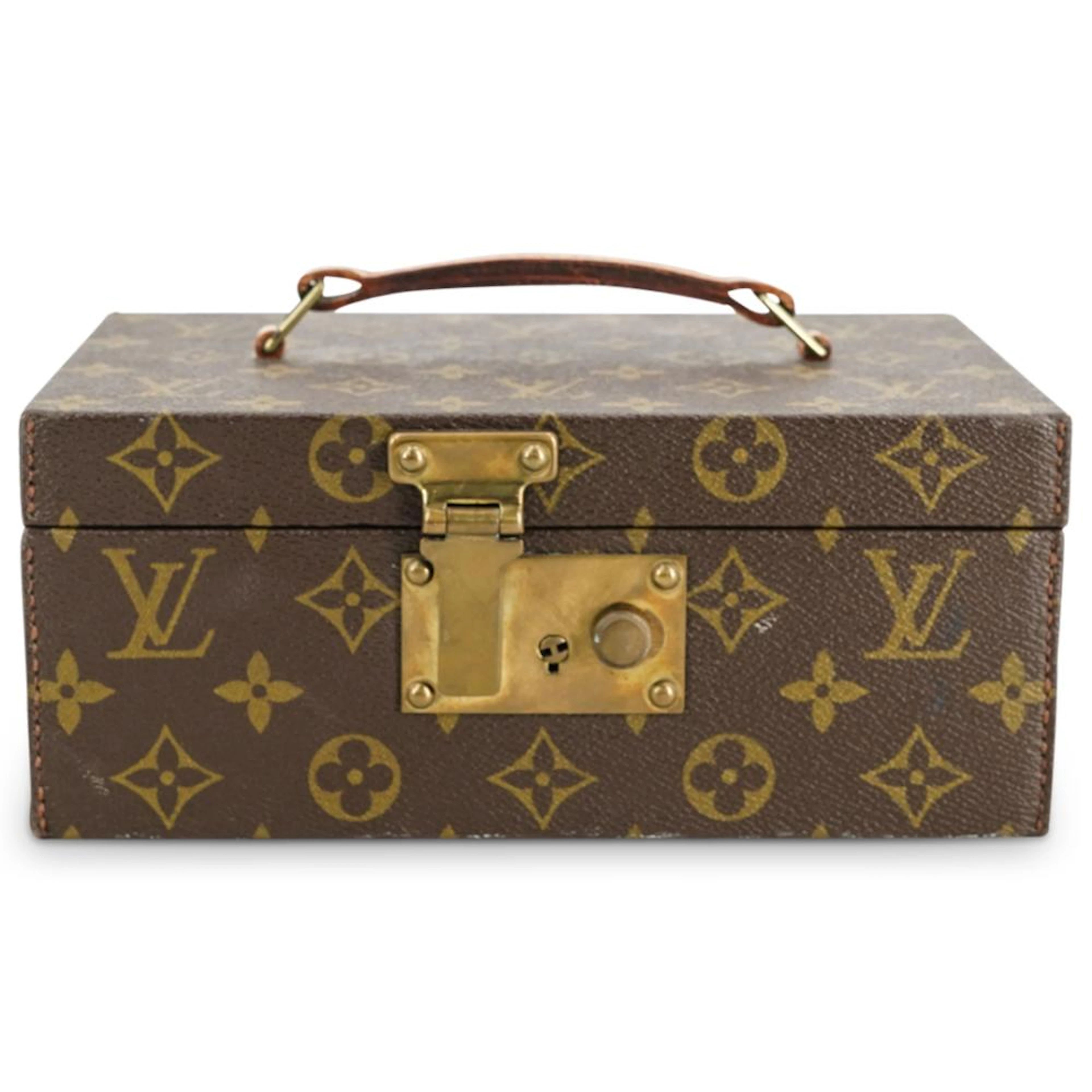 Louis Vuitton Canvas Jewelry Box