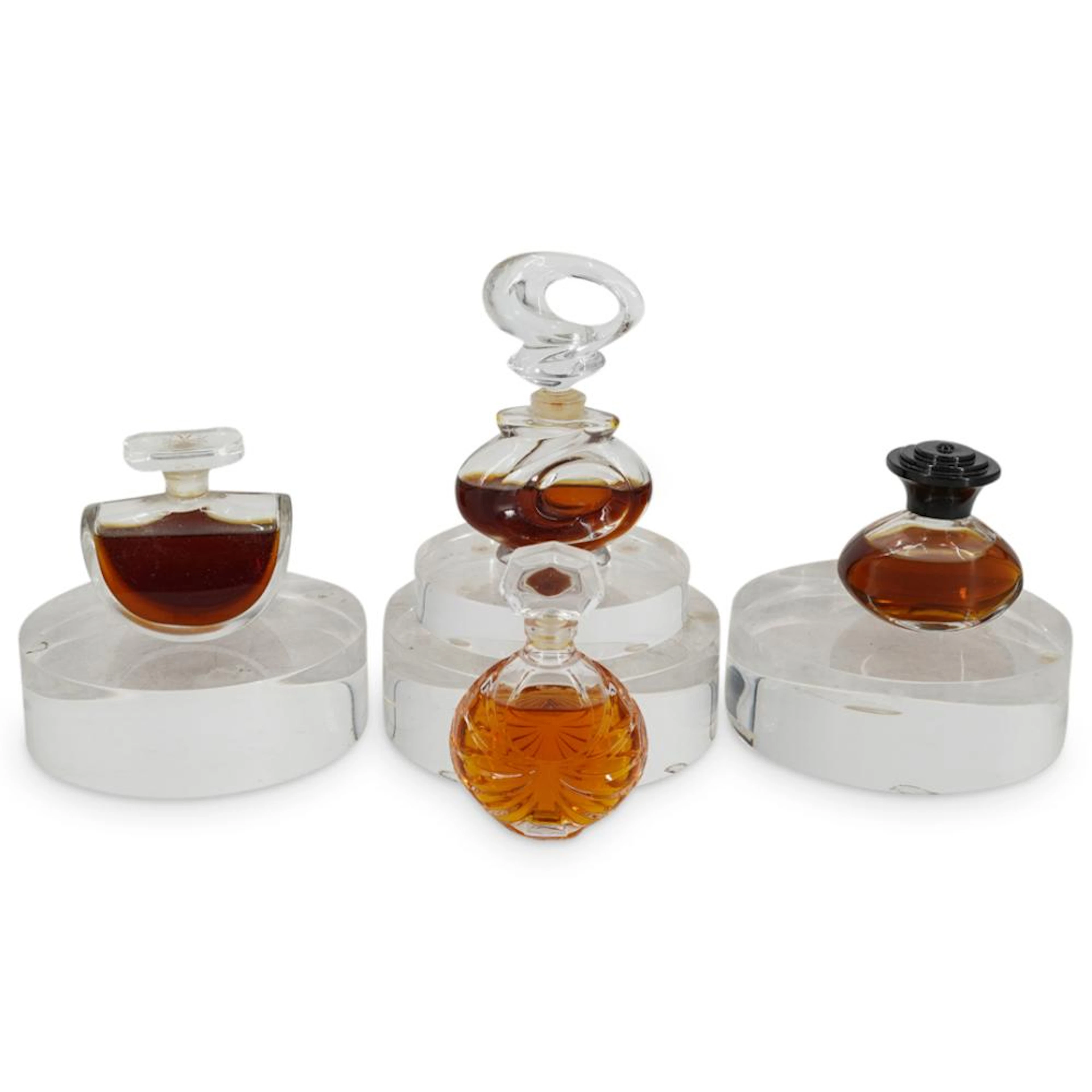 (4 Pc) Vintage Perfume Bottles Grouping Set