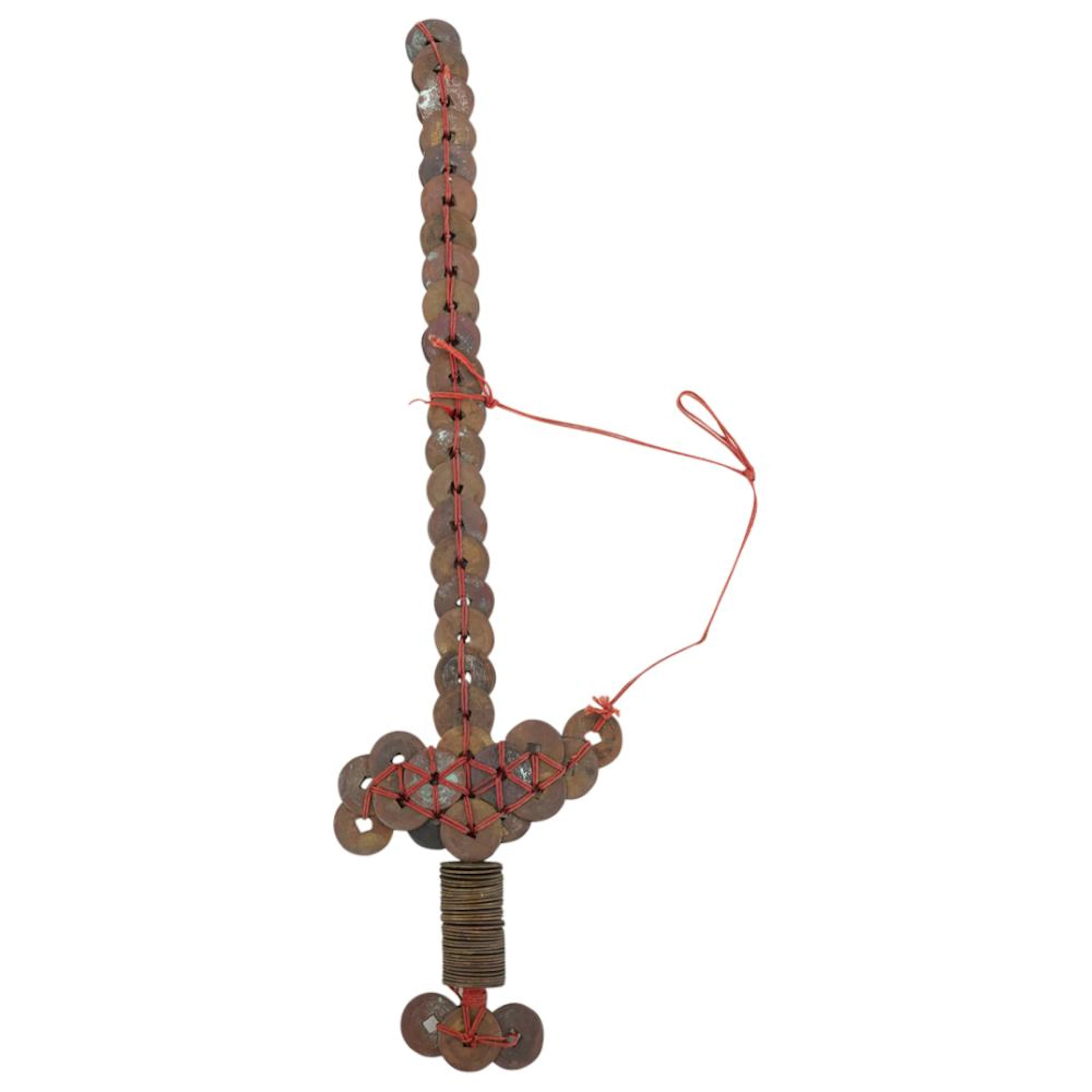 Antique Chinese Coin Sword
