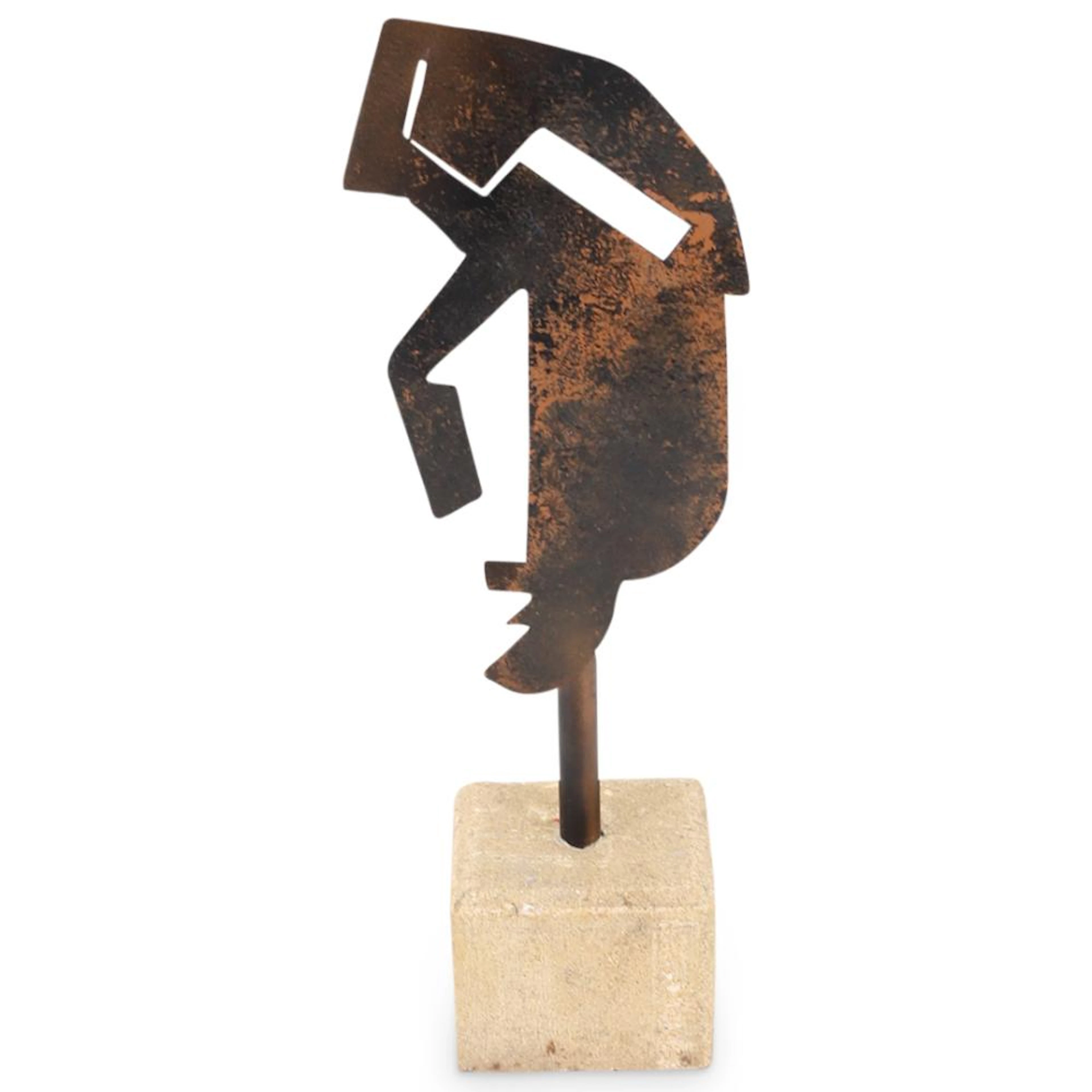 Julio Gonzalez (Spanish,1876) Modernist Metal Sculpture