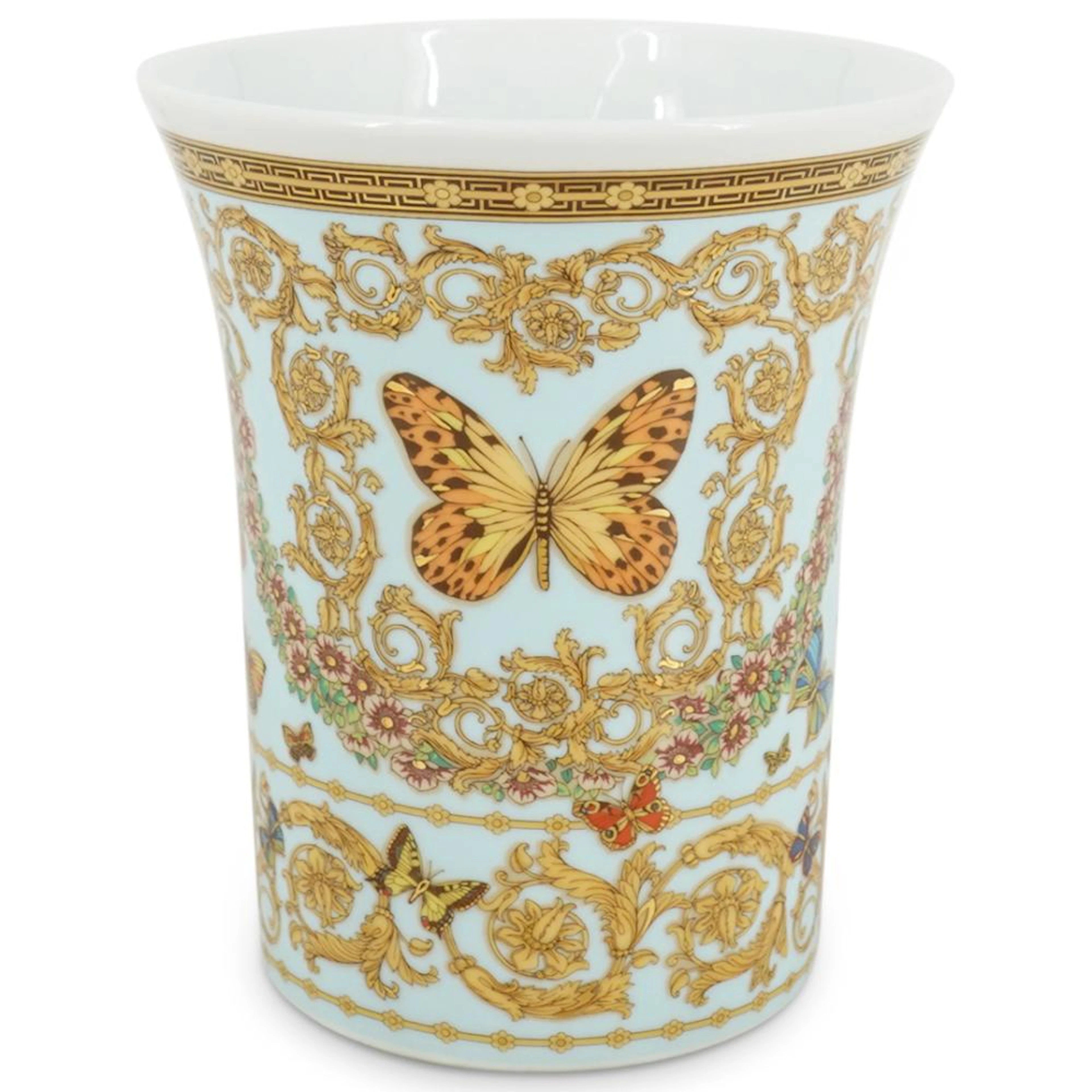 Rosenthal Versace "Le Jardin De Versace" Porcelain Vase