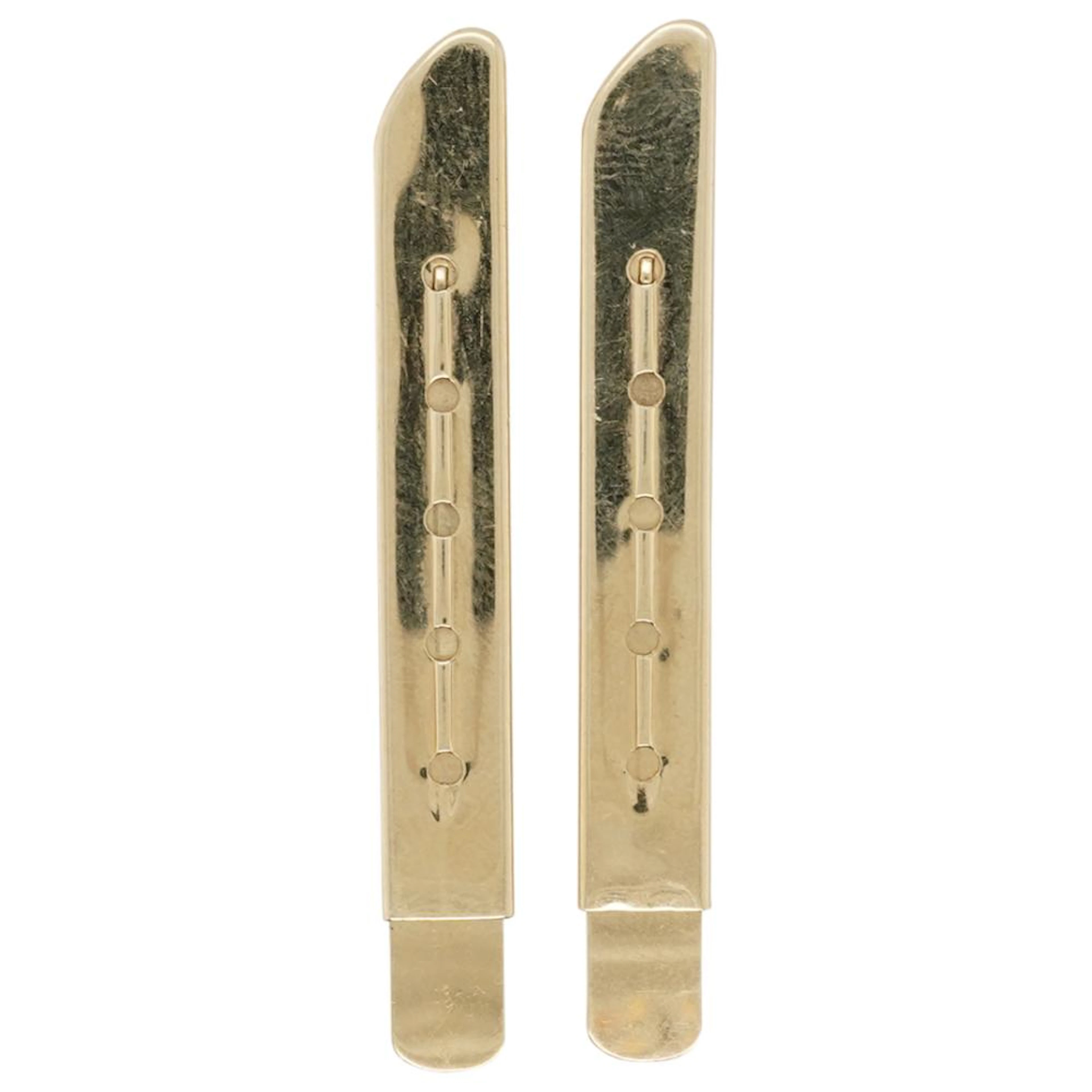 Cartier Vintage 14K Yellow Gold Collar Stays