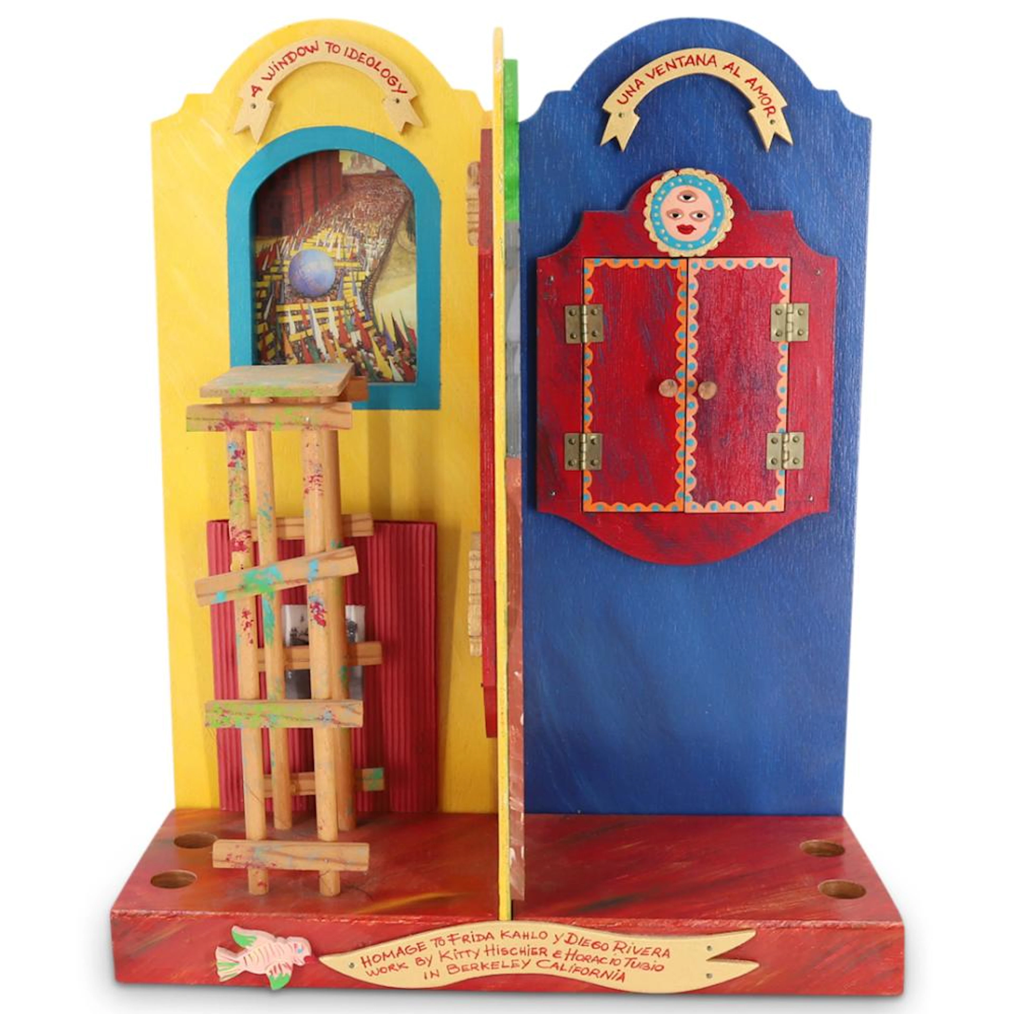 Kitty Hischier & Horacio Tubio "Homage to Frida Kahlo y Diego Rivera" Sculpture