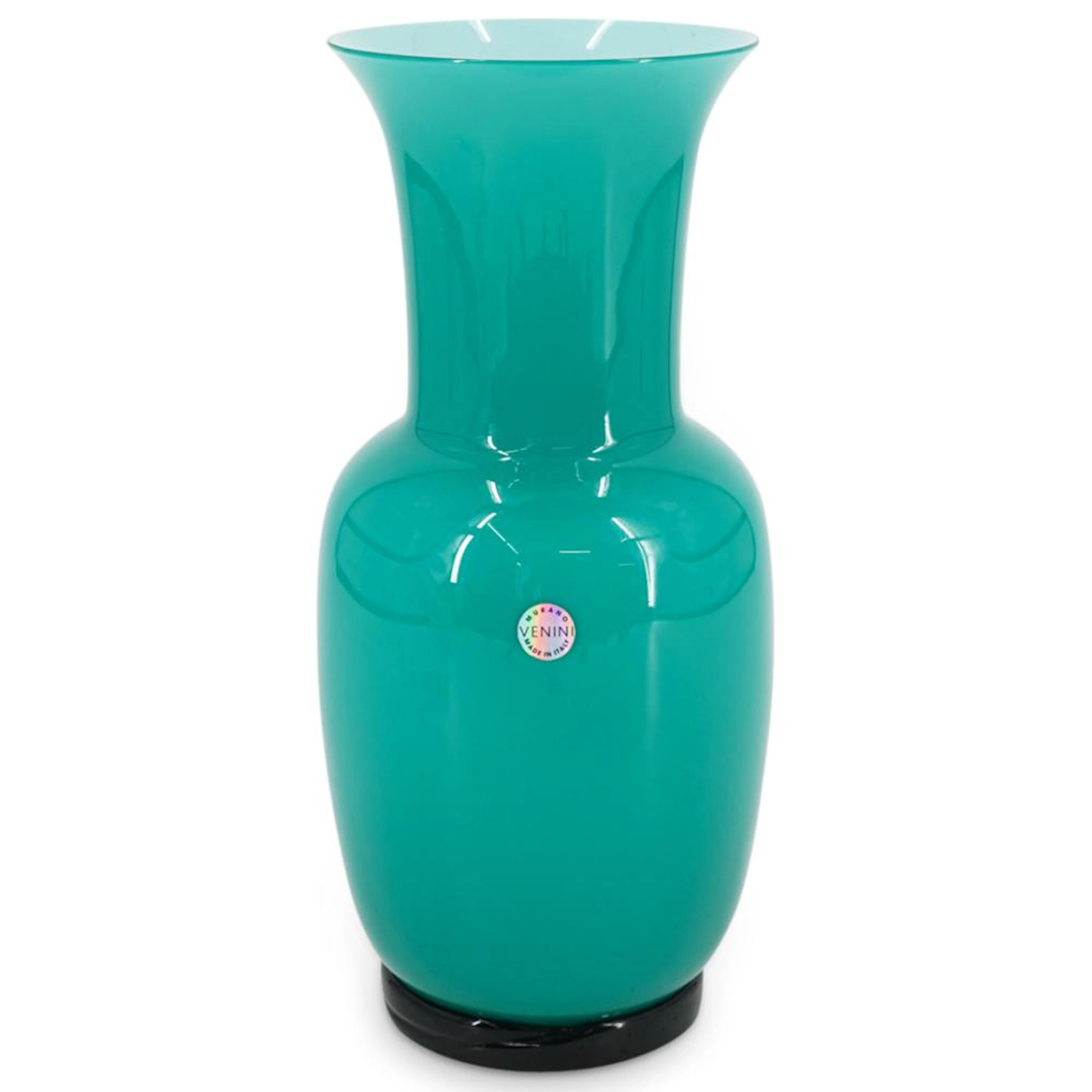 Tomaso Buzzi For Venini Murano Glass Vase