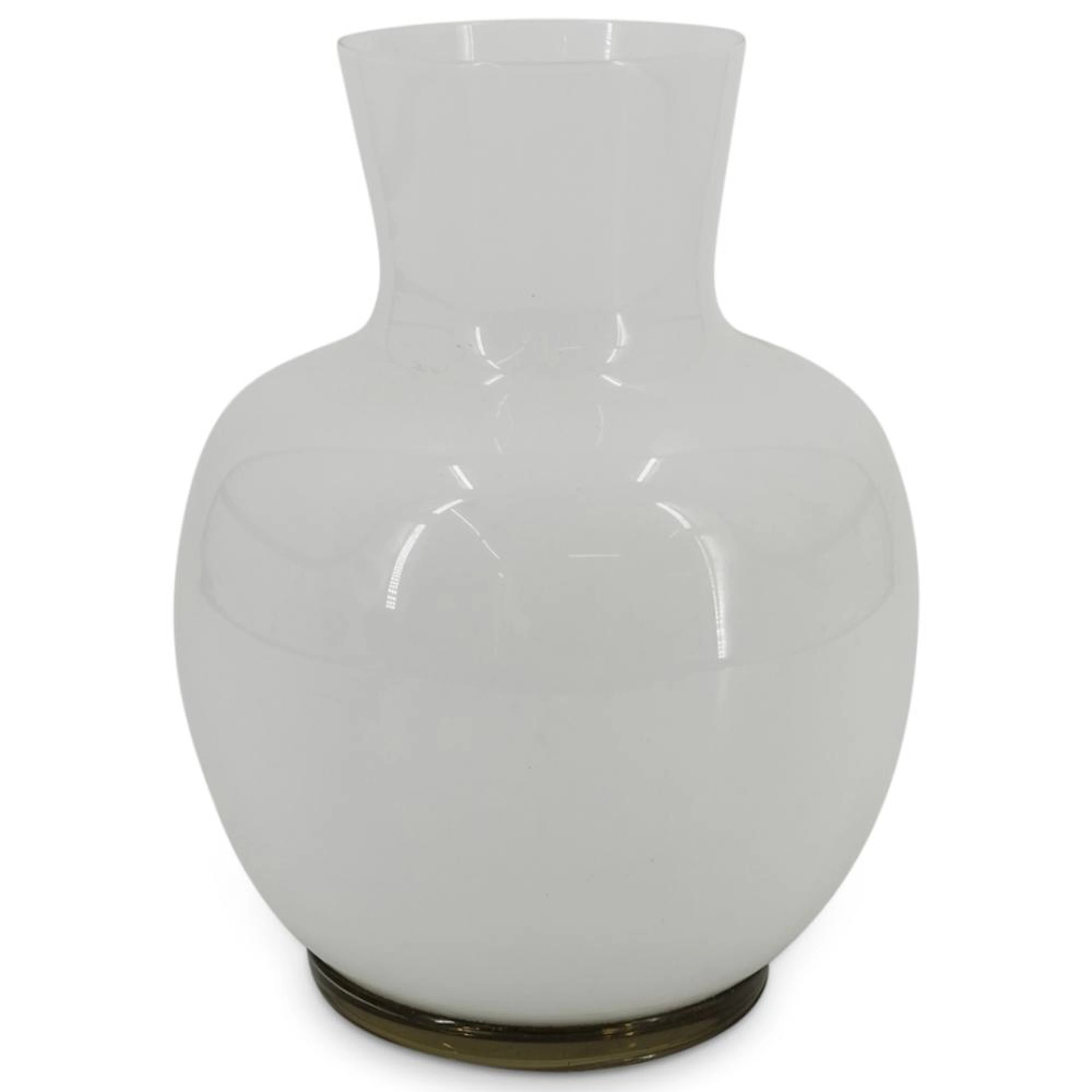 Tomaso Buzzi For Venini Murano Glass Vase