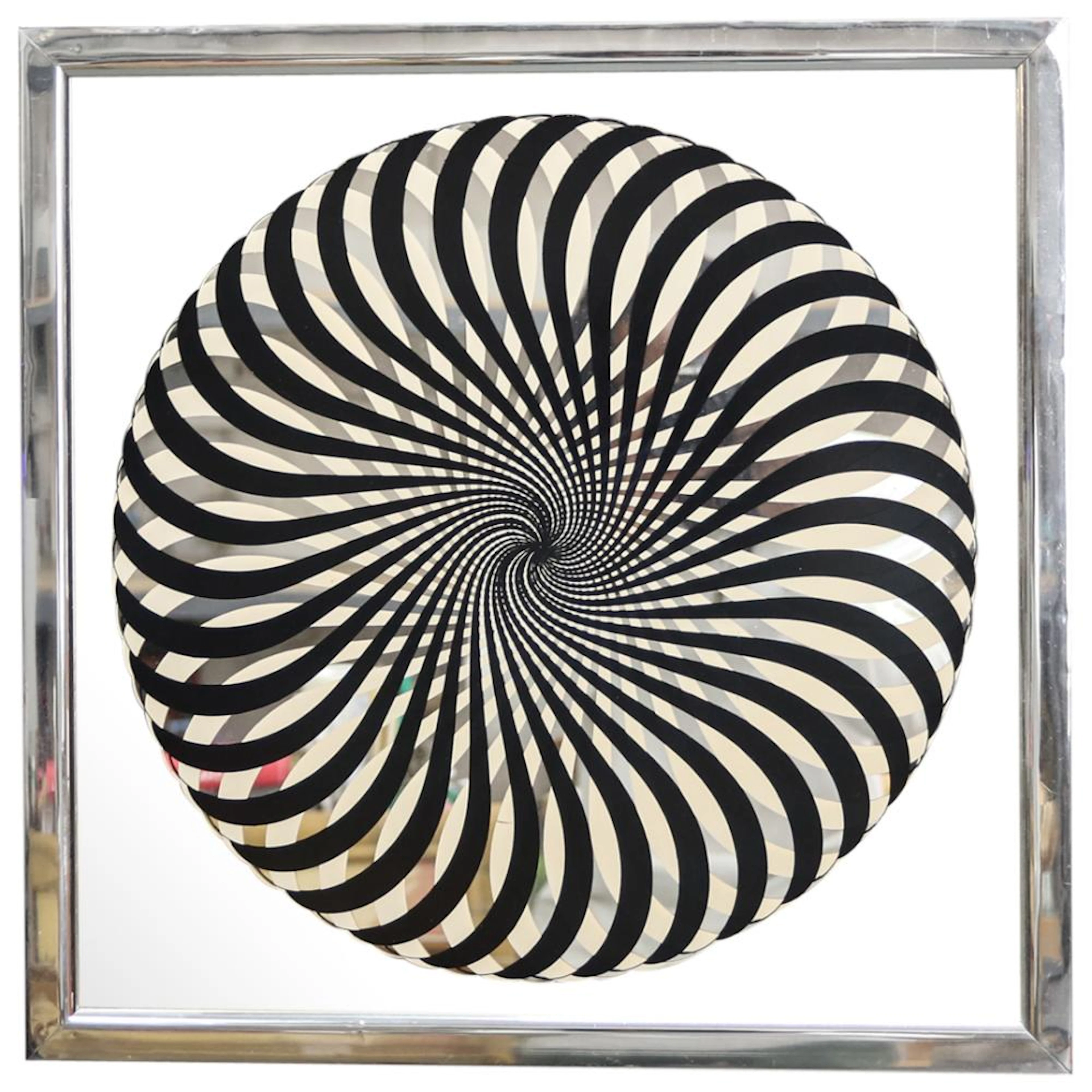 Mid-Century Modern Optical Mirror