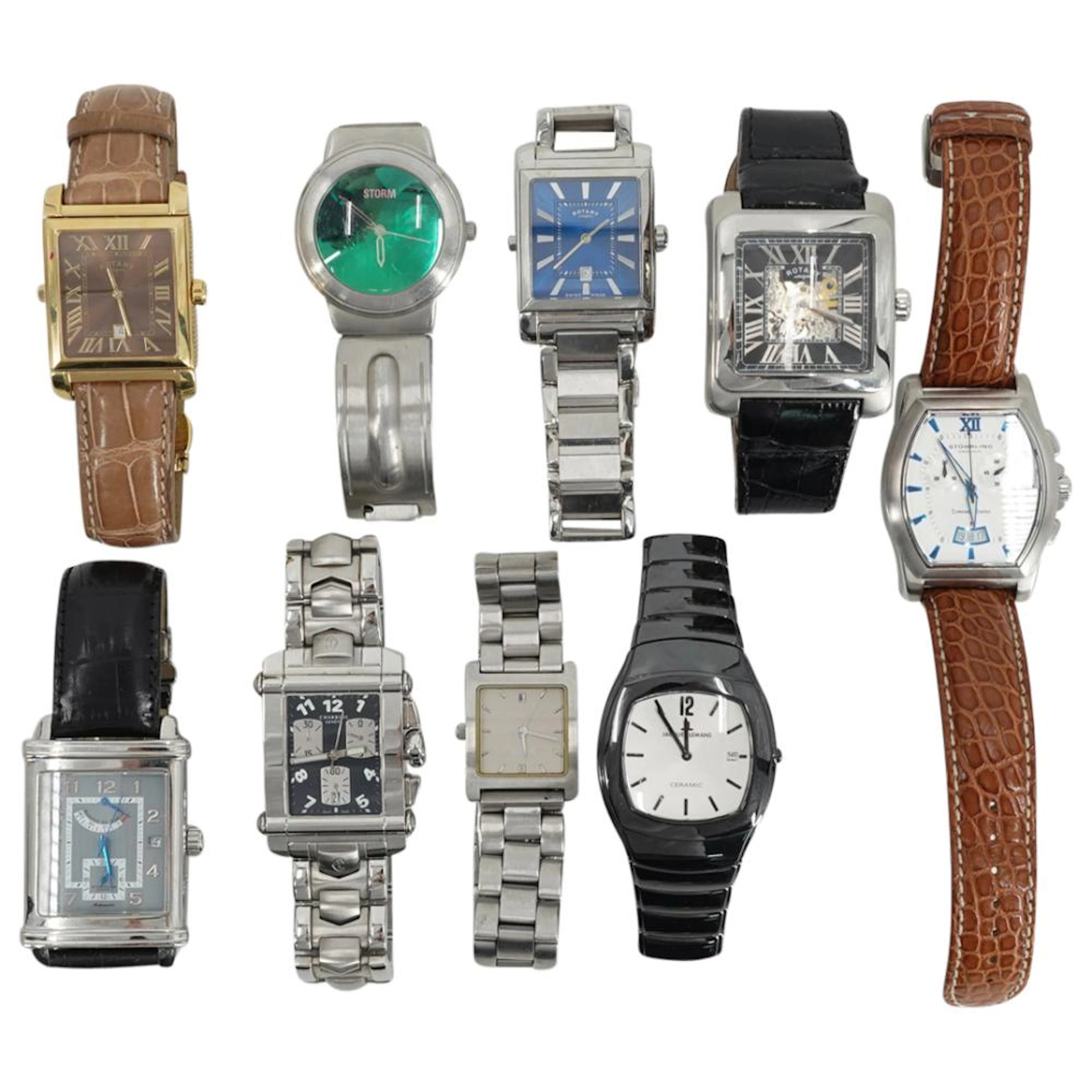 (10 Pc) Lot of Misc. Watches