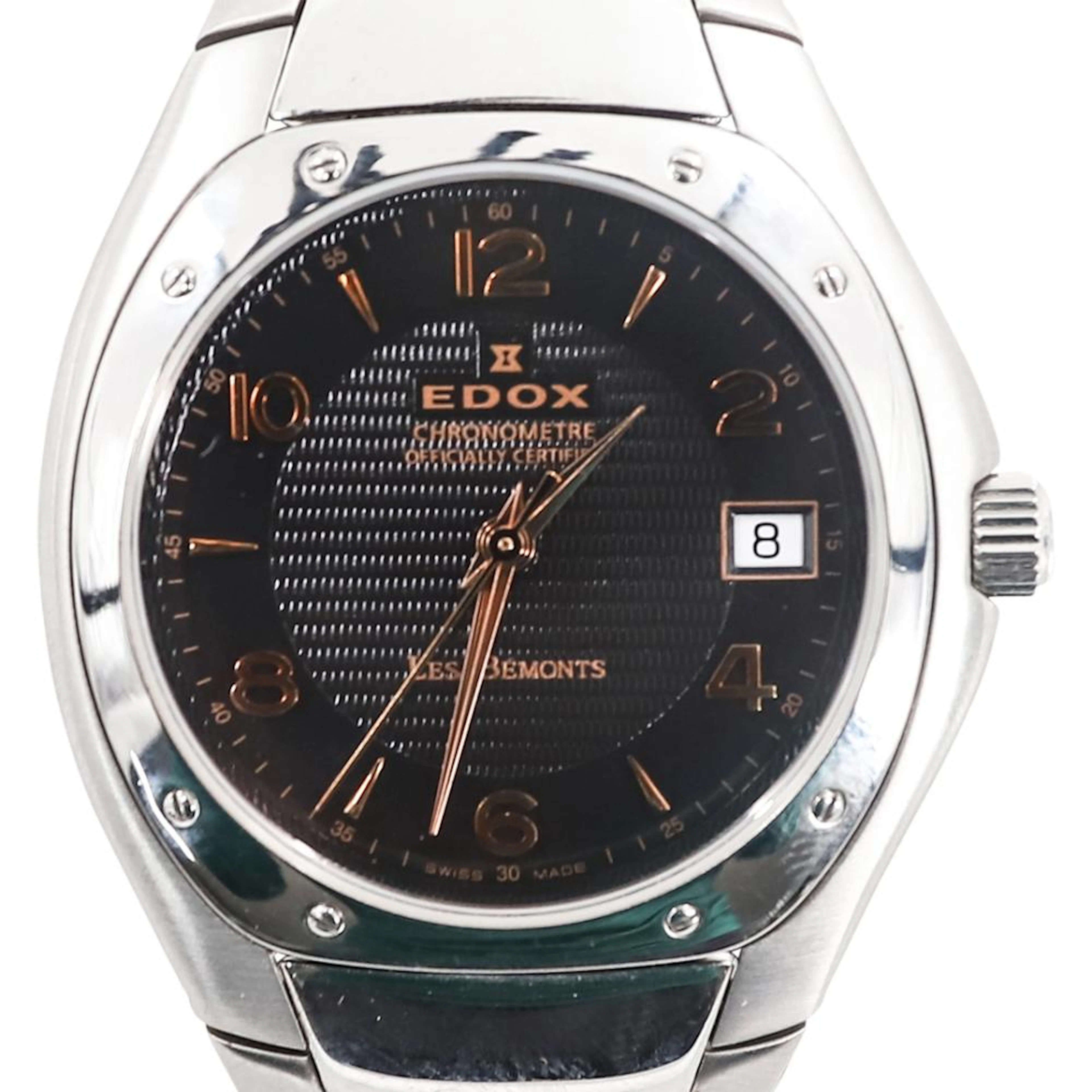 Edox Le Bemonts Stainless Automatic Watch