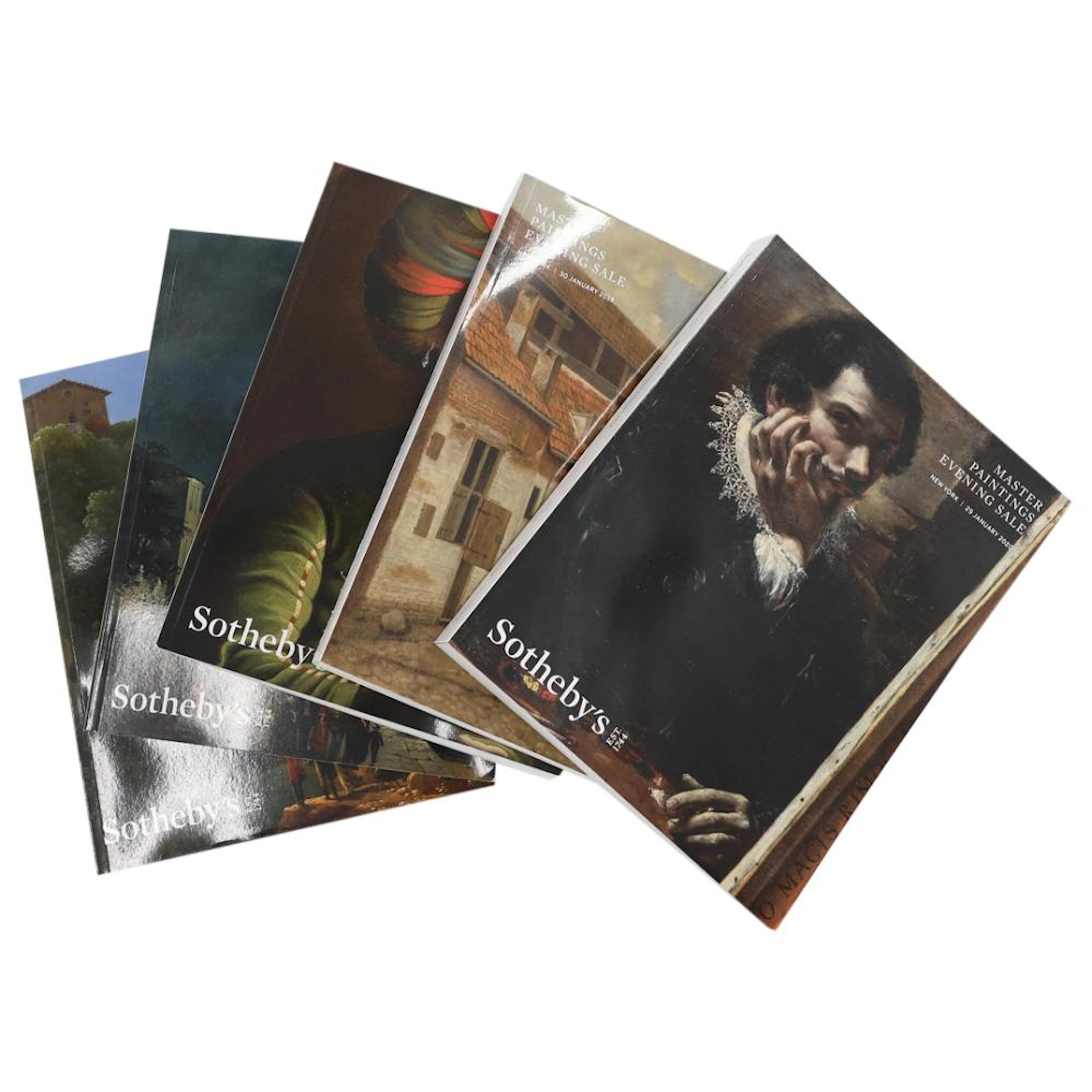 (5 Pc) Sotheby's New York Auction Catalogues Collectio