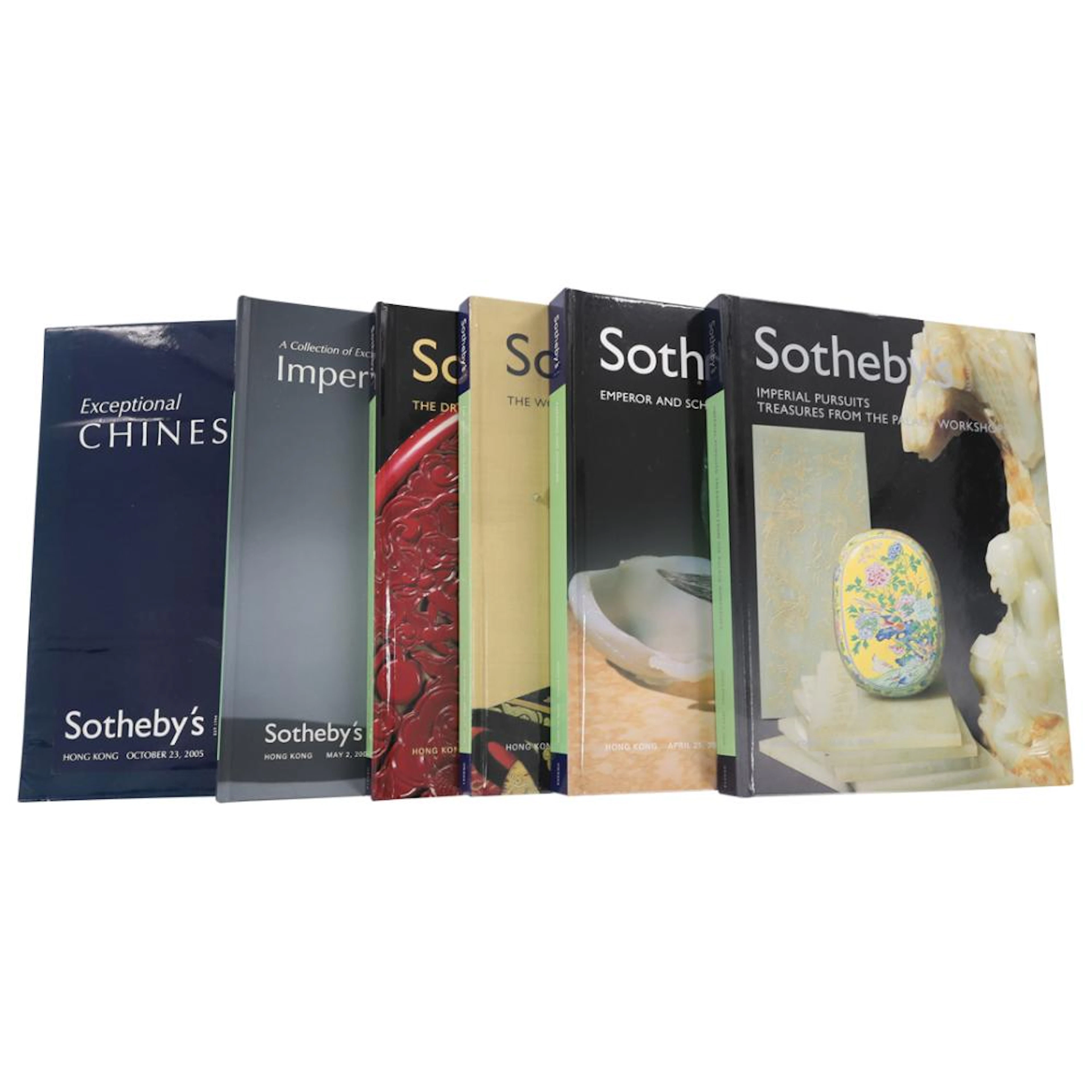 (8 Pc) Sotheby's Hong Kong Auction Catalogues Collectio