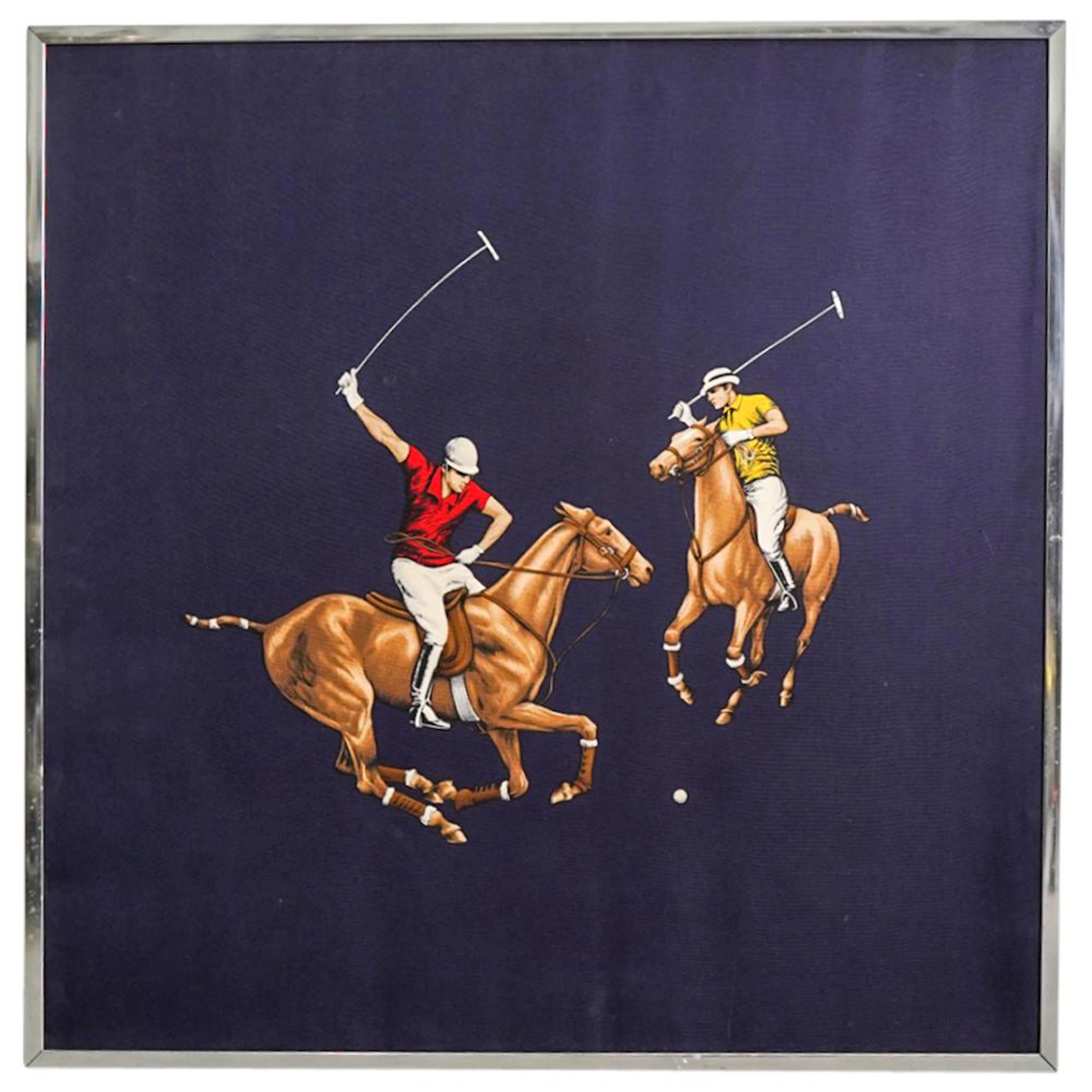 Polo Ralph Lauren Print on Silk Wall Art