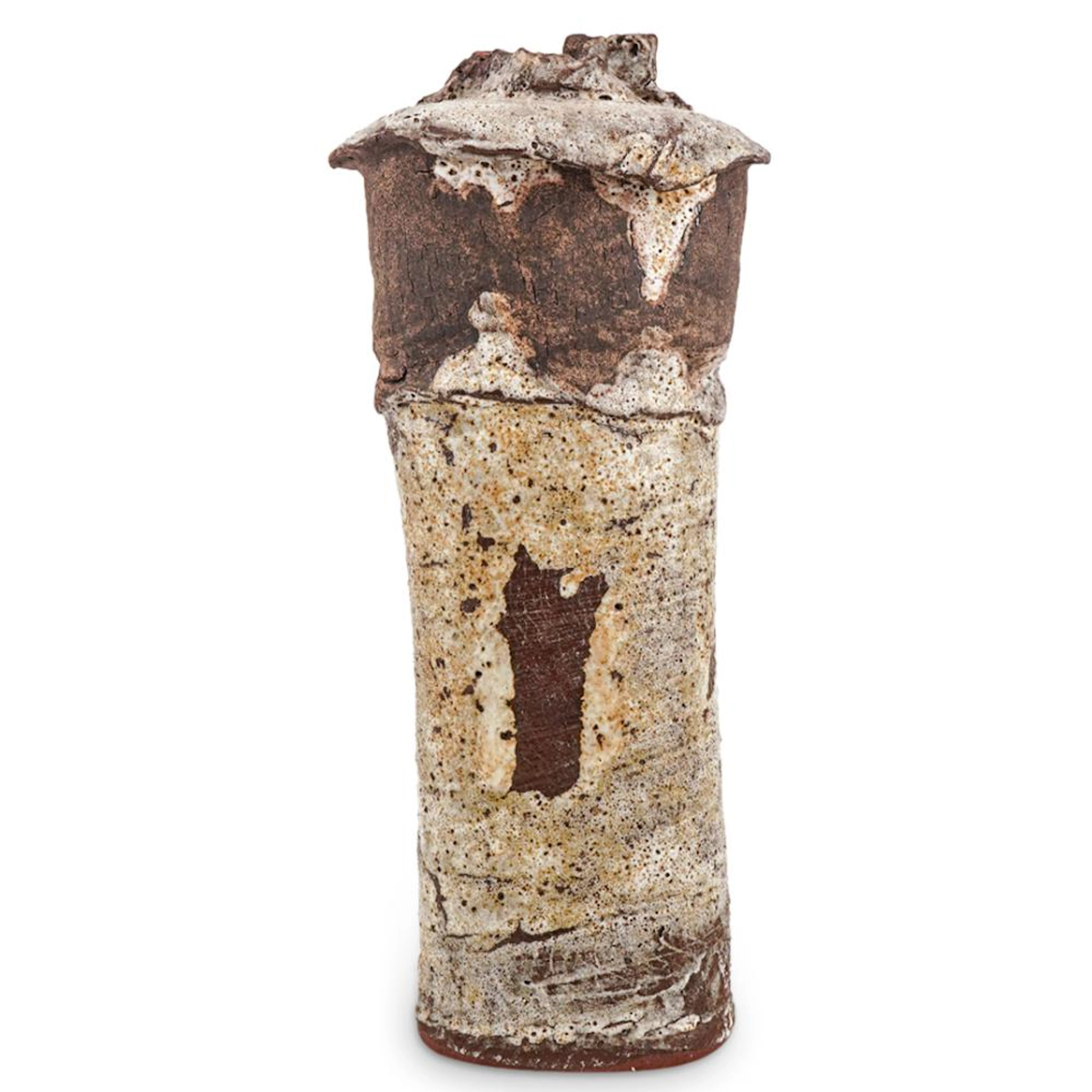 Eleanor Heller (American, 1918-2006) Brutalist Pottery Vase