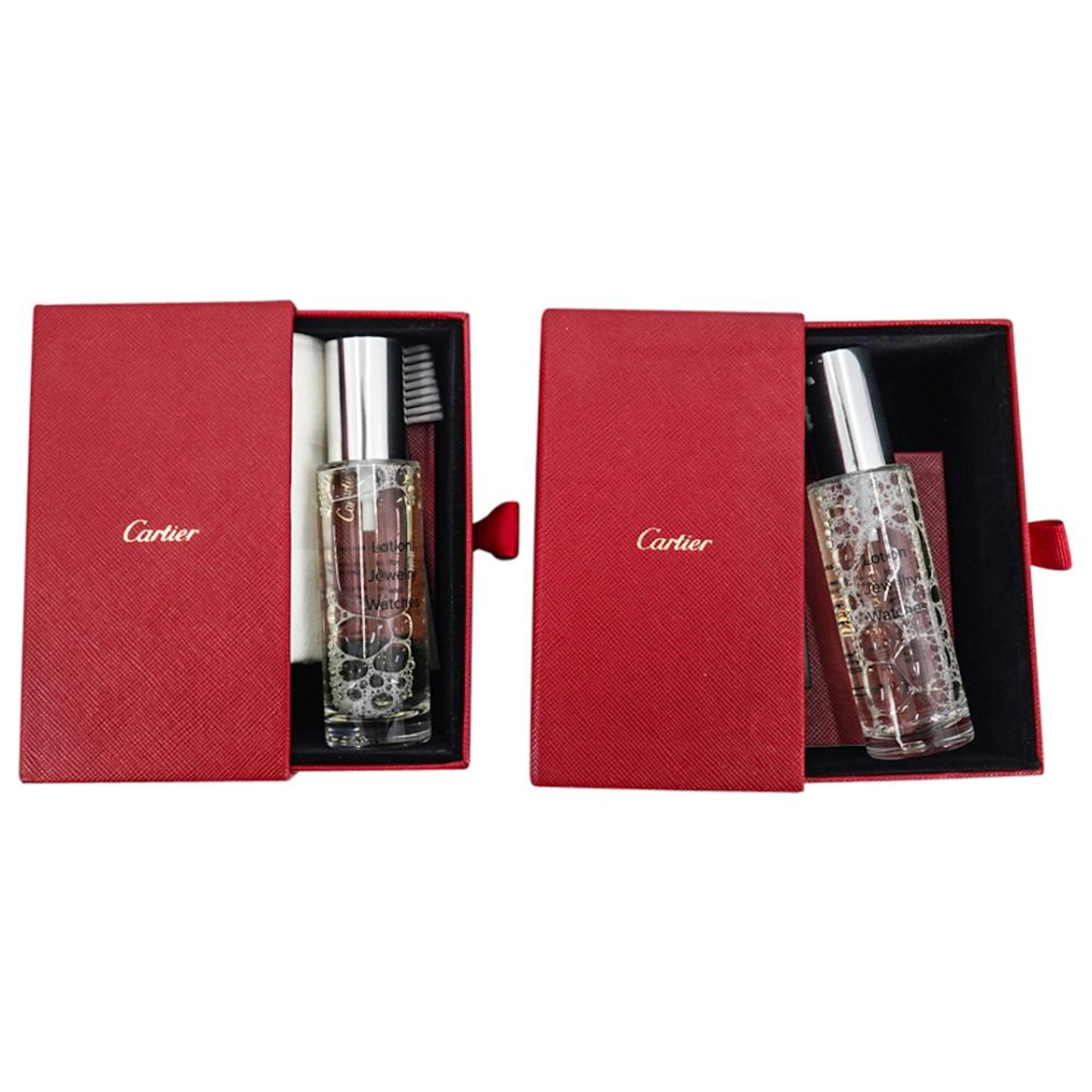 Pair of Cartier Jewellery & Watches Care Box Cleaning Kits