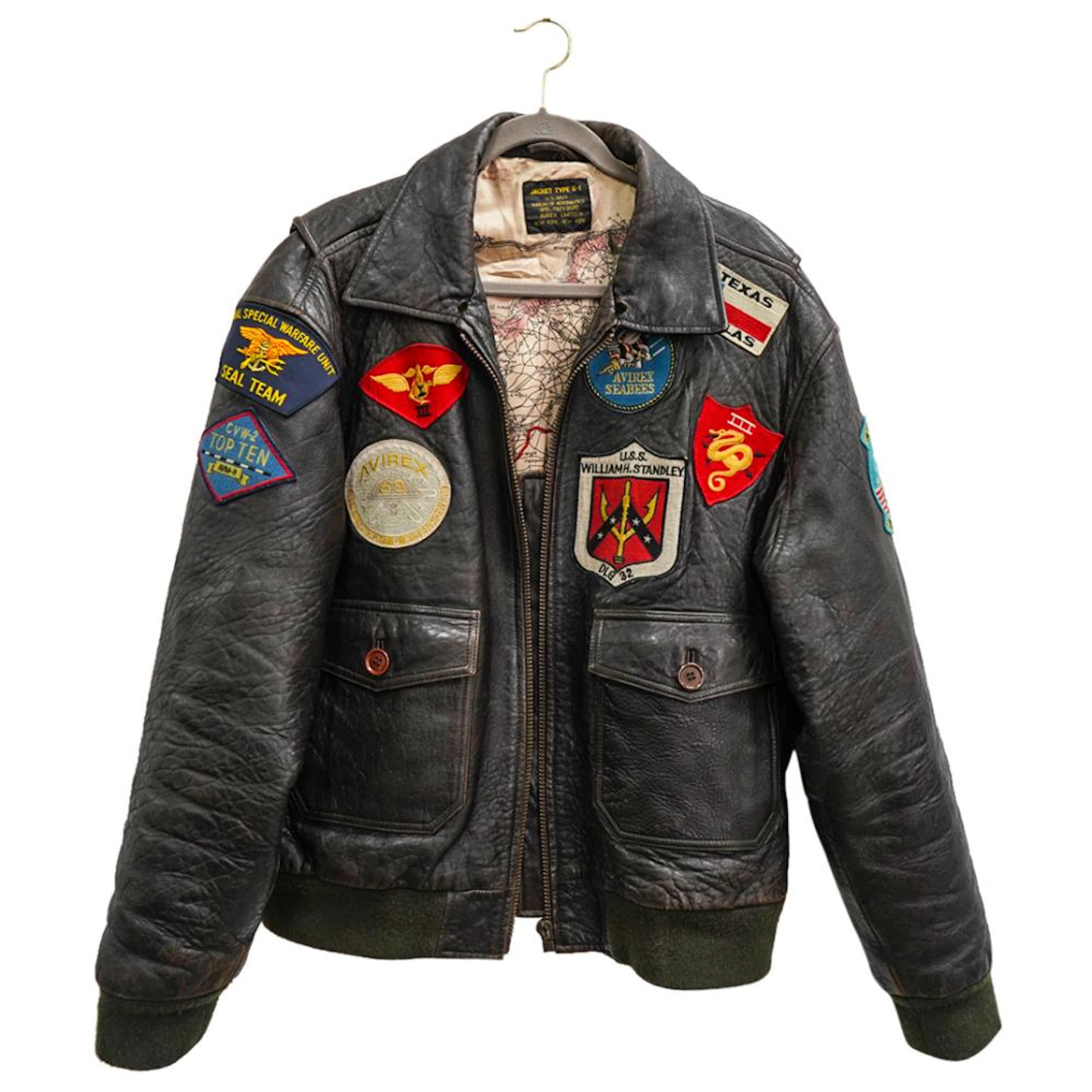 Vintage Avirex Top Gun G-1 Leather Flying Jacket