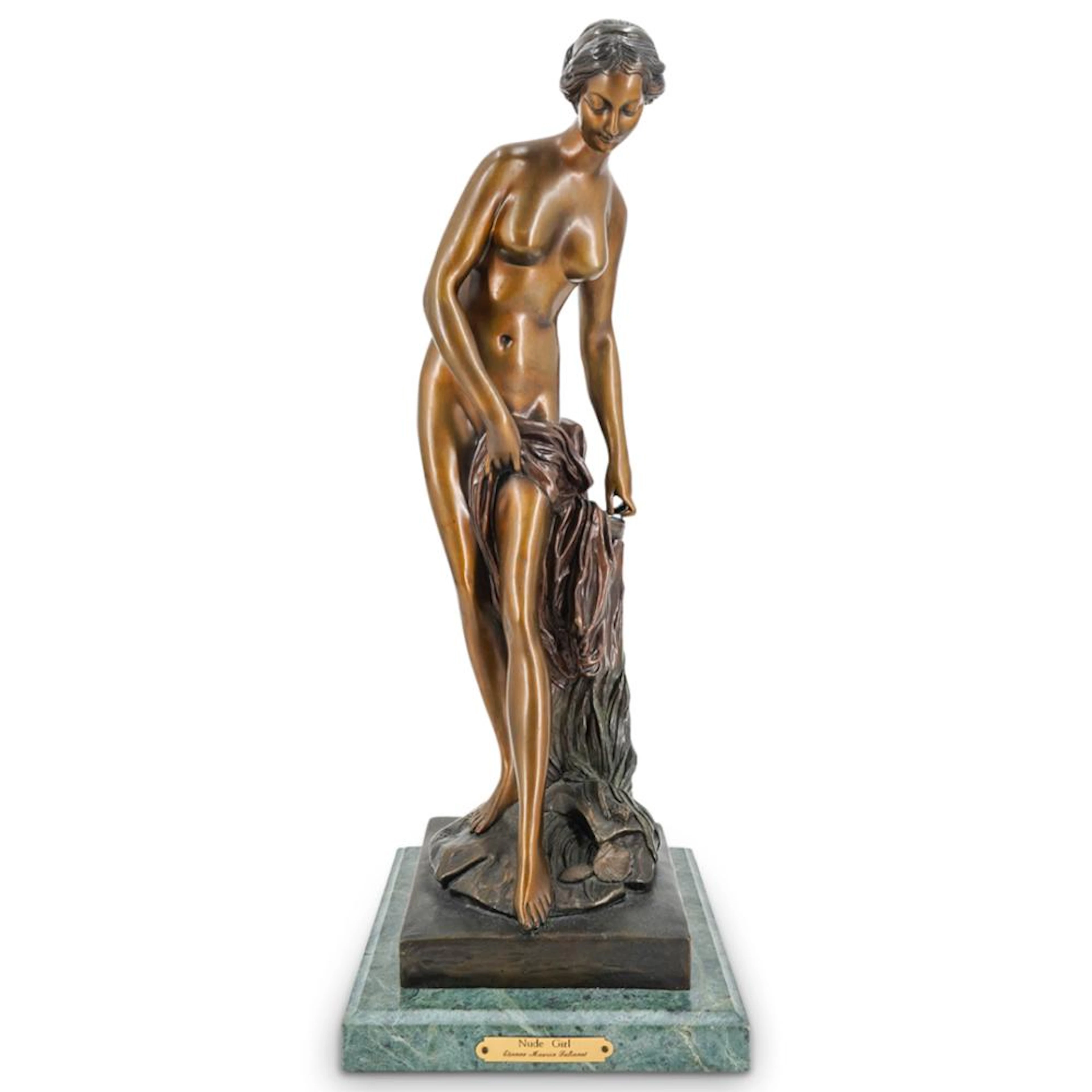 After Etienne Maurice Falconet (French, 1716) Bronze Sculpture