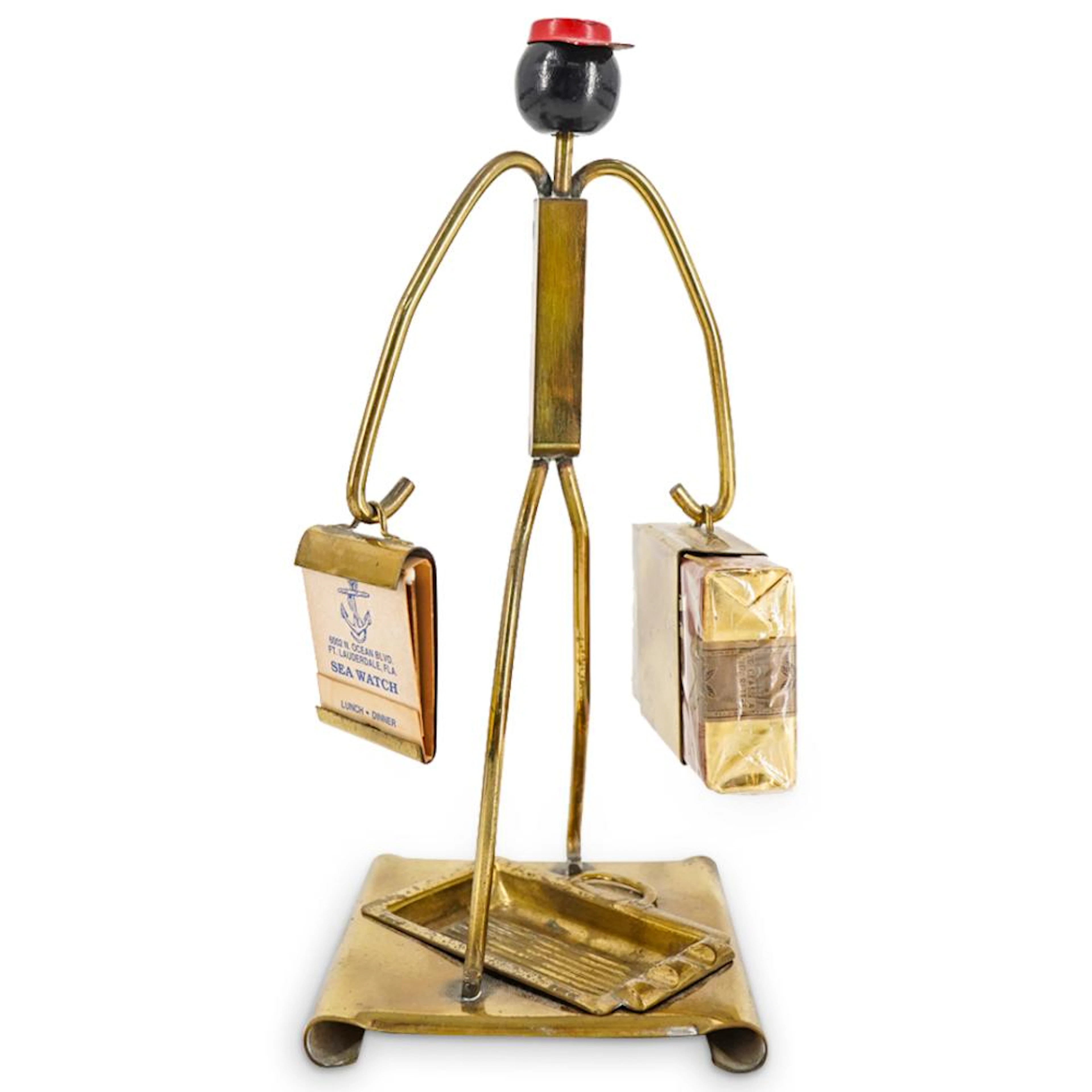 Art Deco Philip Morris Bellboy Cigarette Holder Ashtray