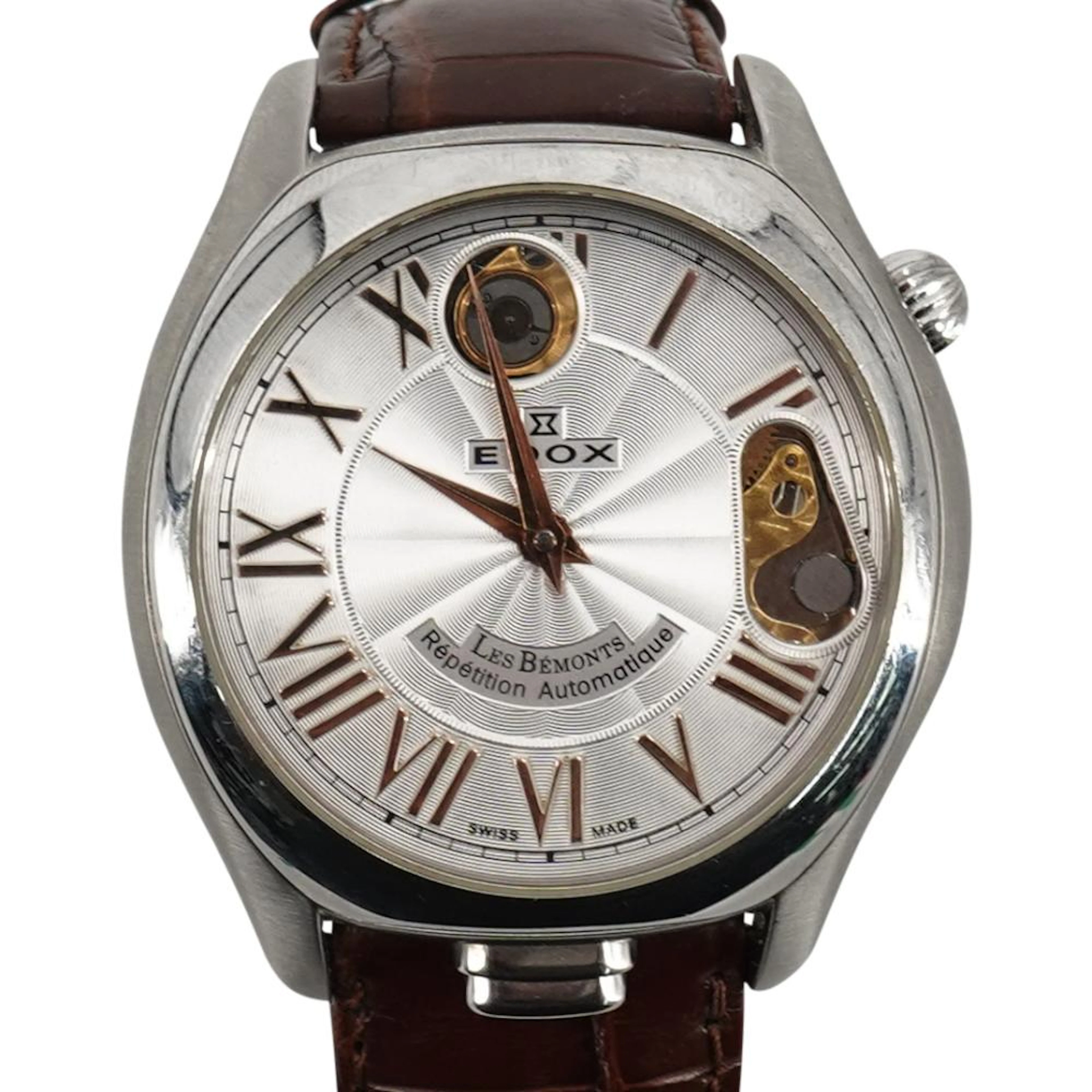 Edox Les Bemonts 5 Minute Repeater Automatic Watch