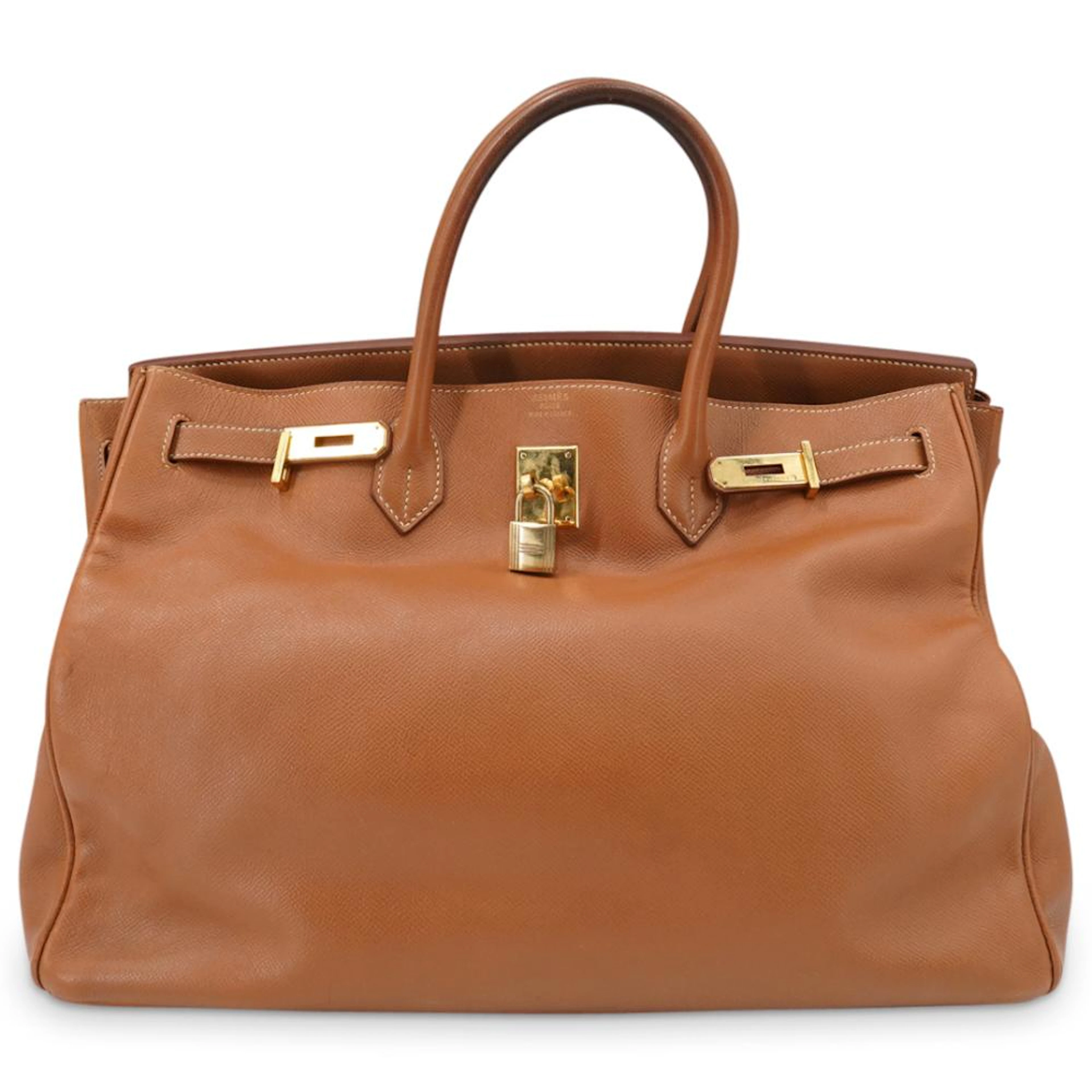 Hermes 40cm Birkin Bag with Gold Toned Hardware