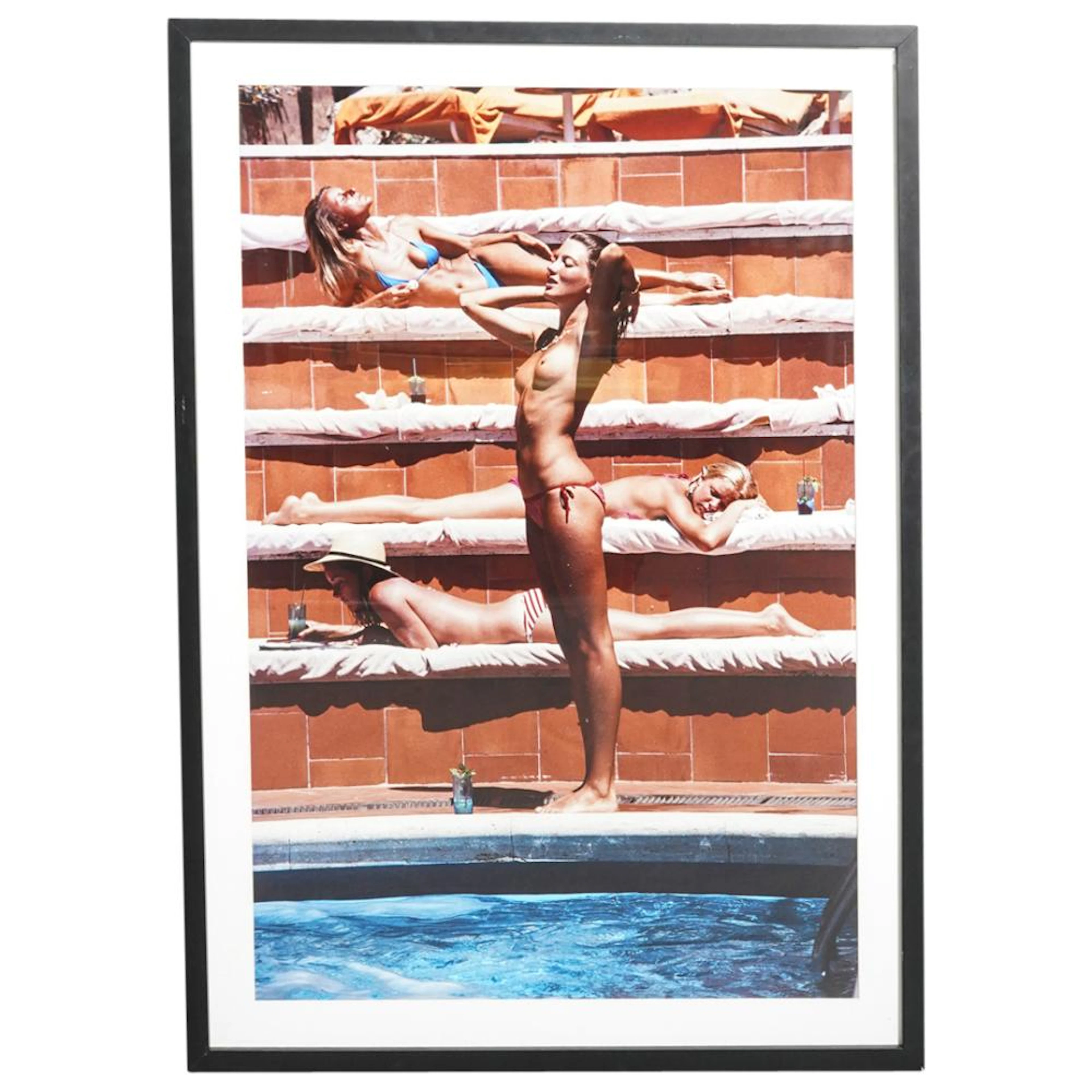 After Slim Aarons "Catherine Wilkie" C-Type Photograph