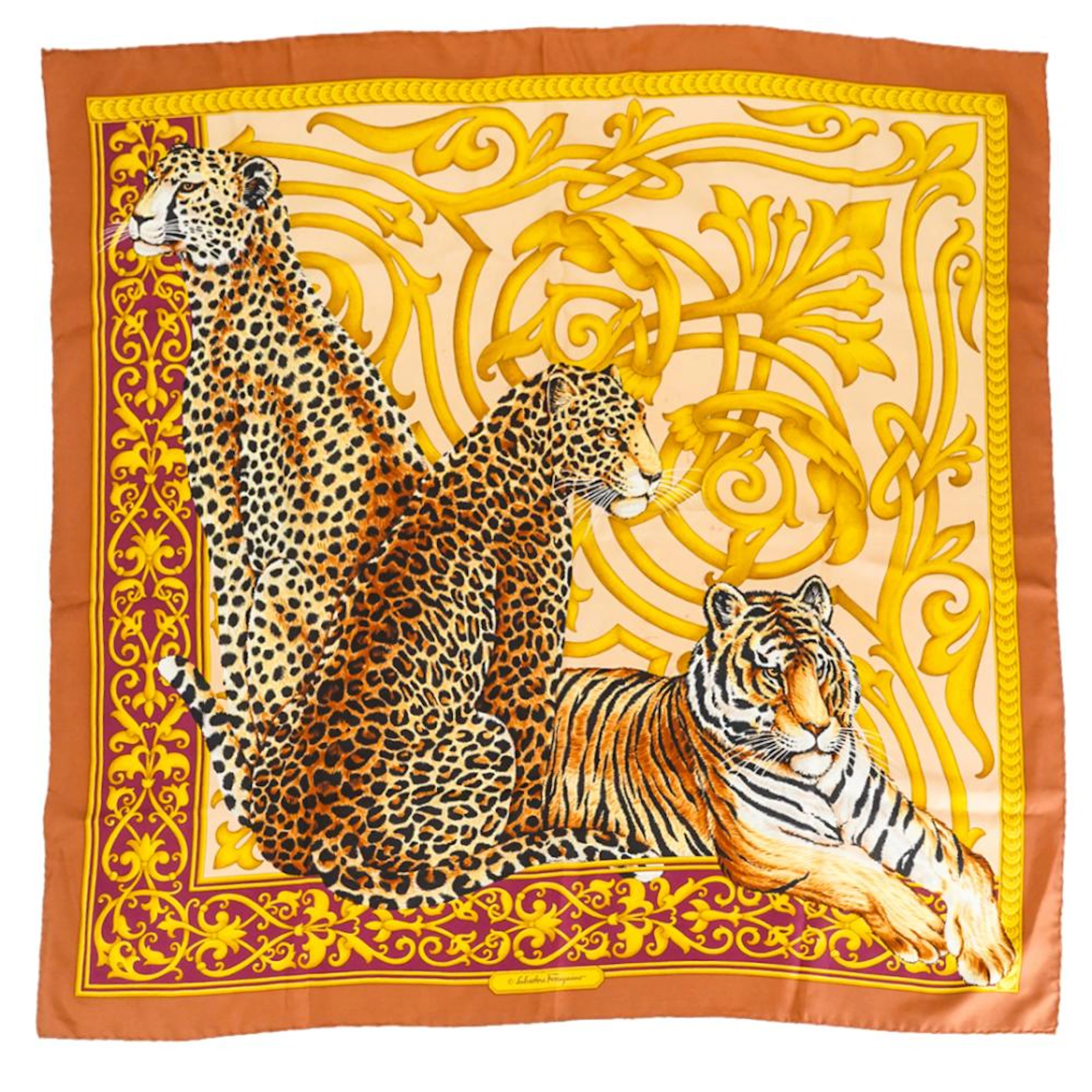 (3 Pc) Designer Scarves / Kerchiefs
