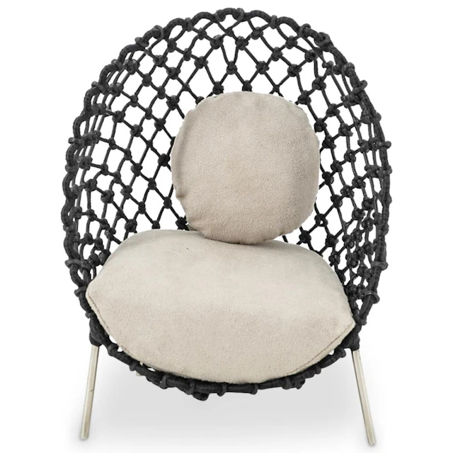 Kenneth Cobonpue Dragnet Lounge Chair Miniature Model