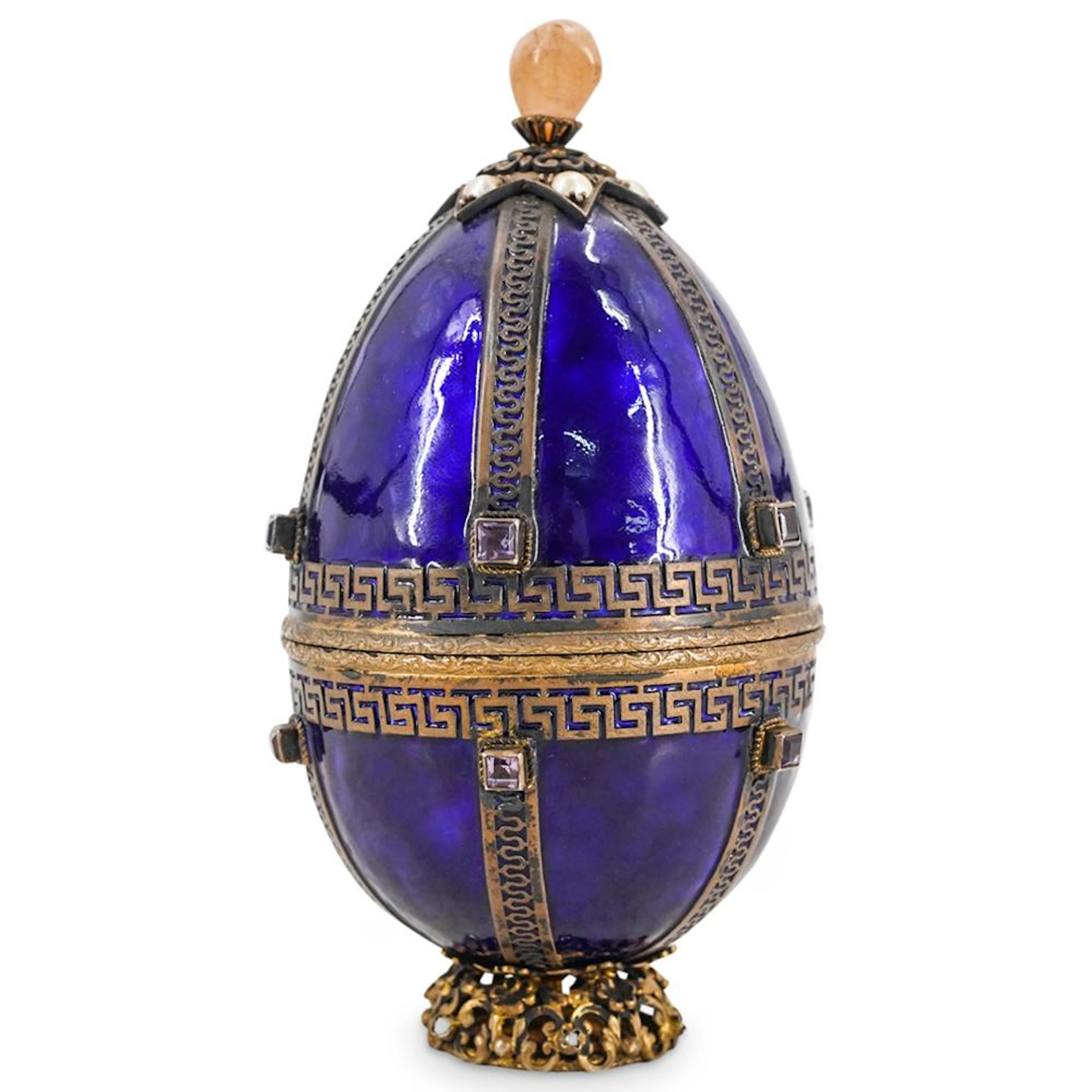 Russian Style Enamelled / Jewelled Egg