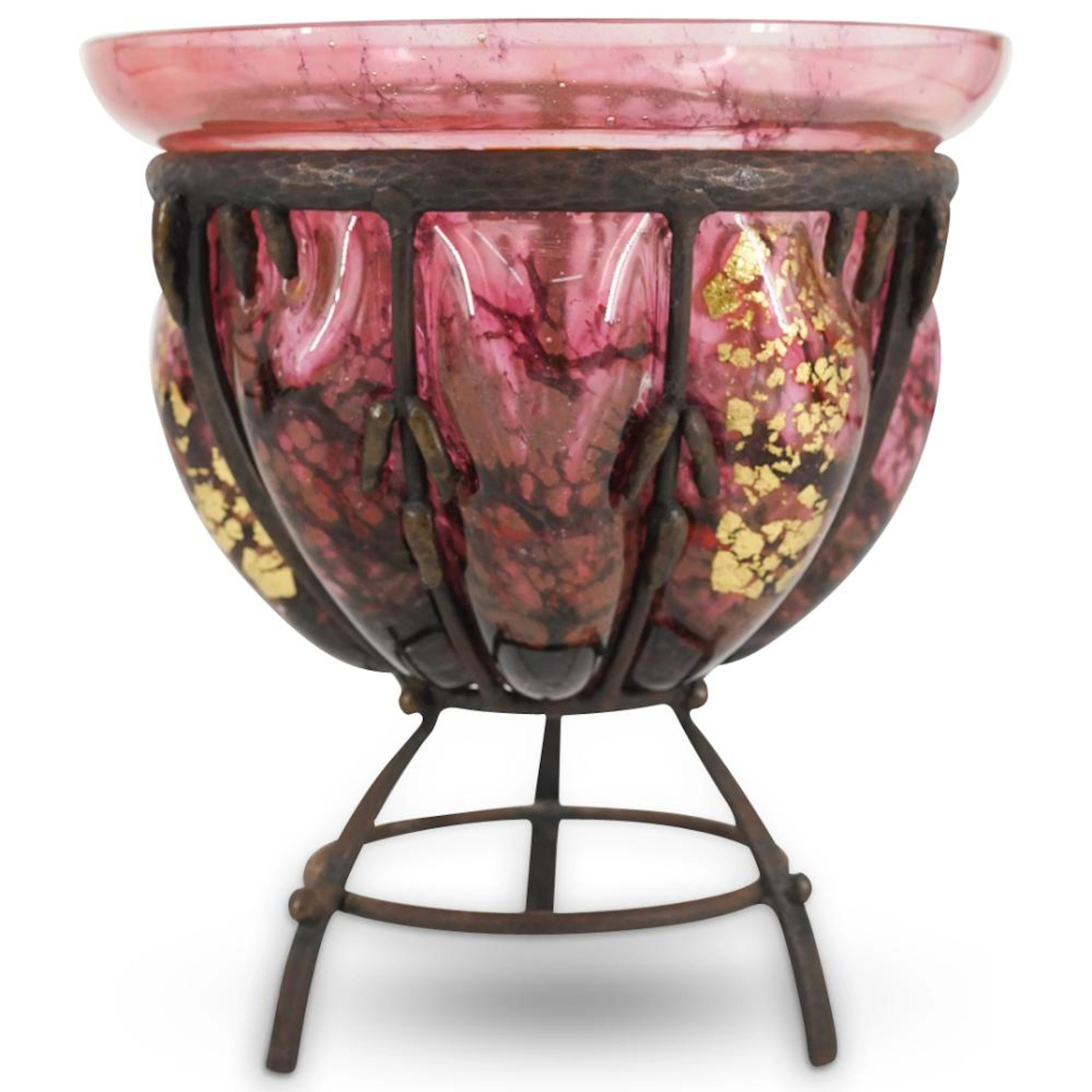 Daum Nancy & Louis Majorelle Glass Vase