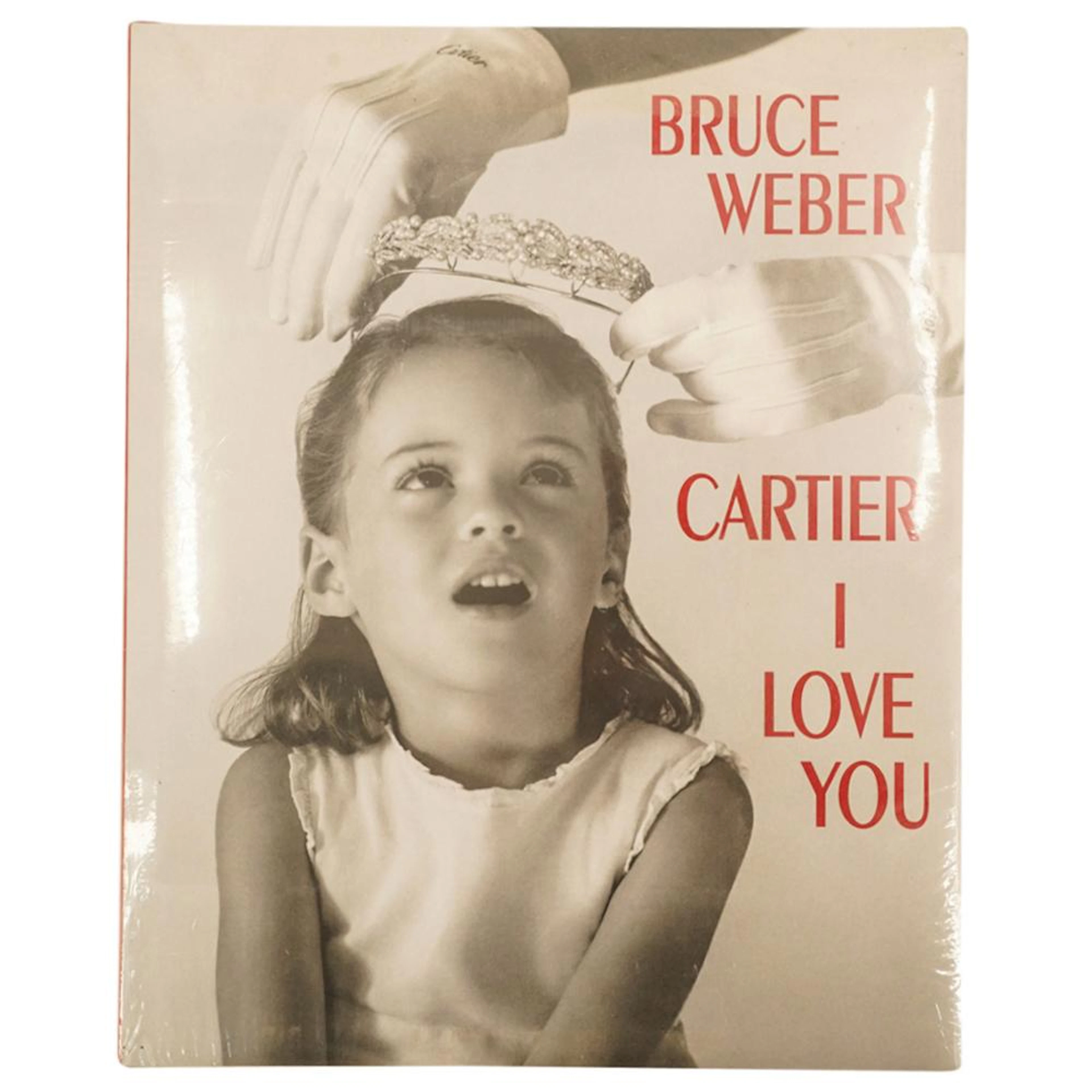 Bruce Weber Cartier "I Love You" Large Hardcover Book