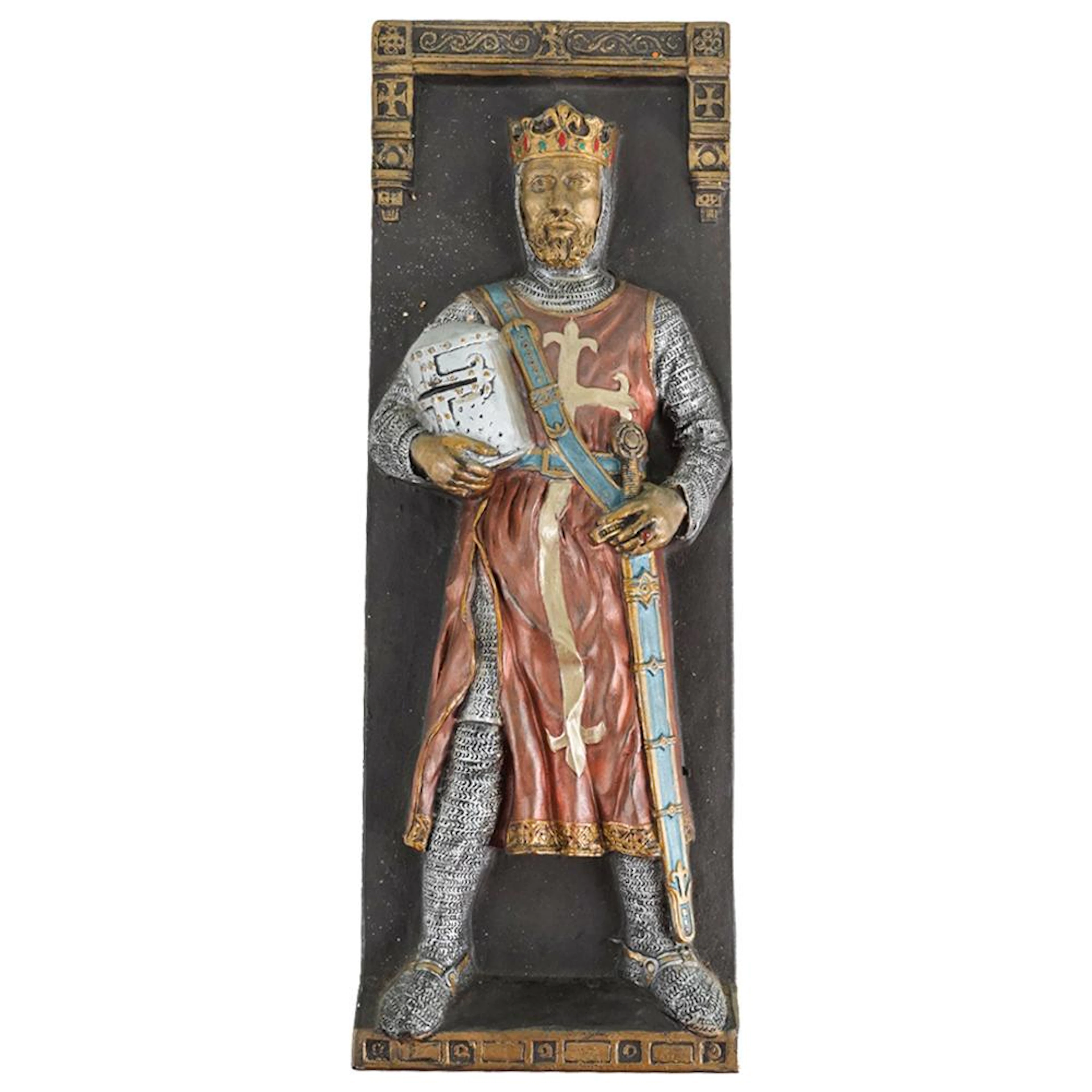 Medieval-Themed Richard The I Wall Plaque