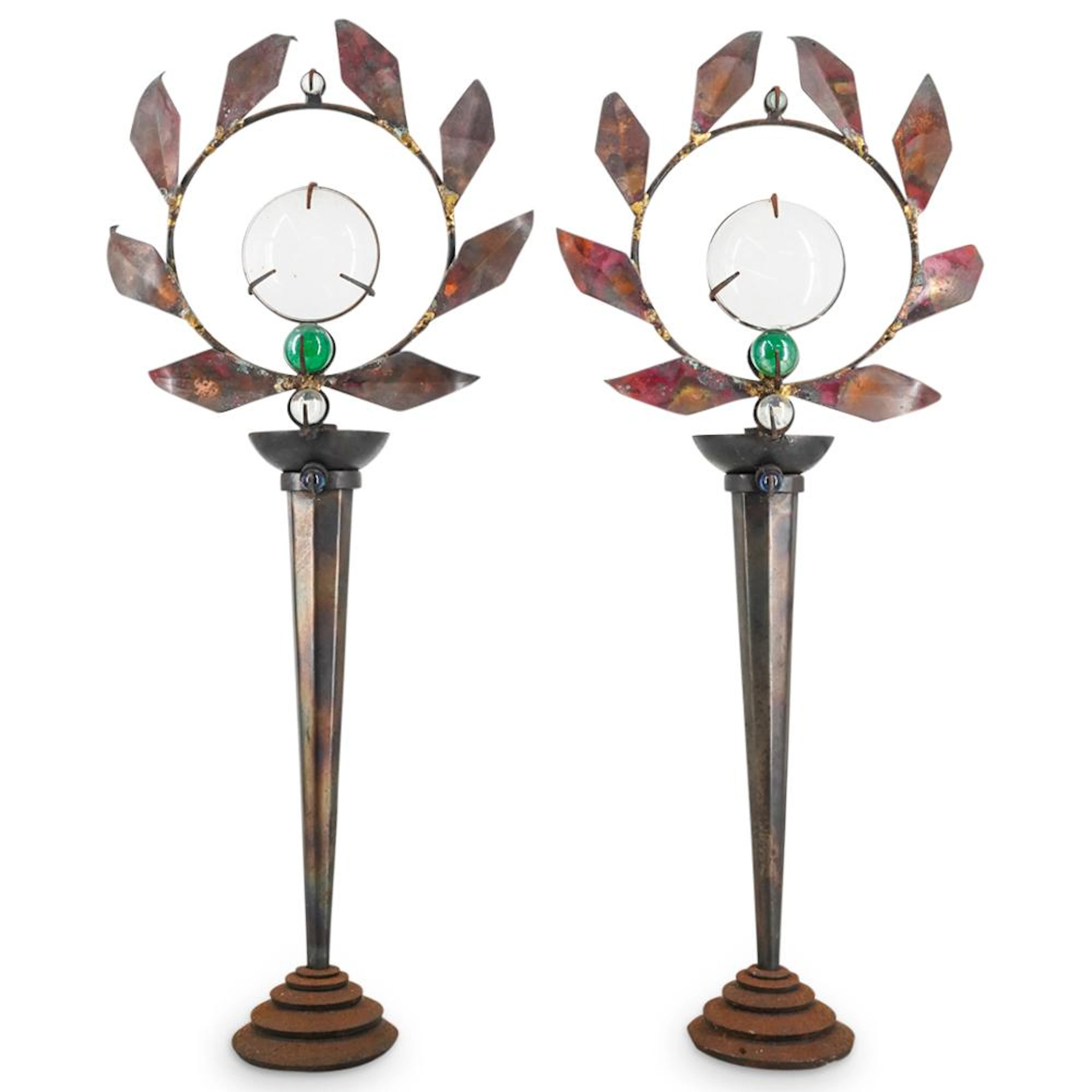 Mark Brazier-Jones "Olympus" Candlesticks