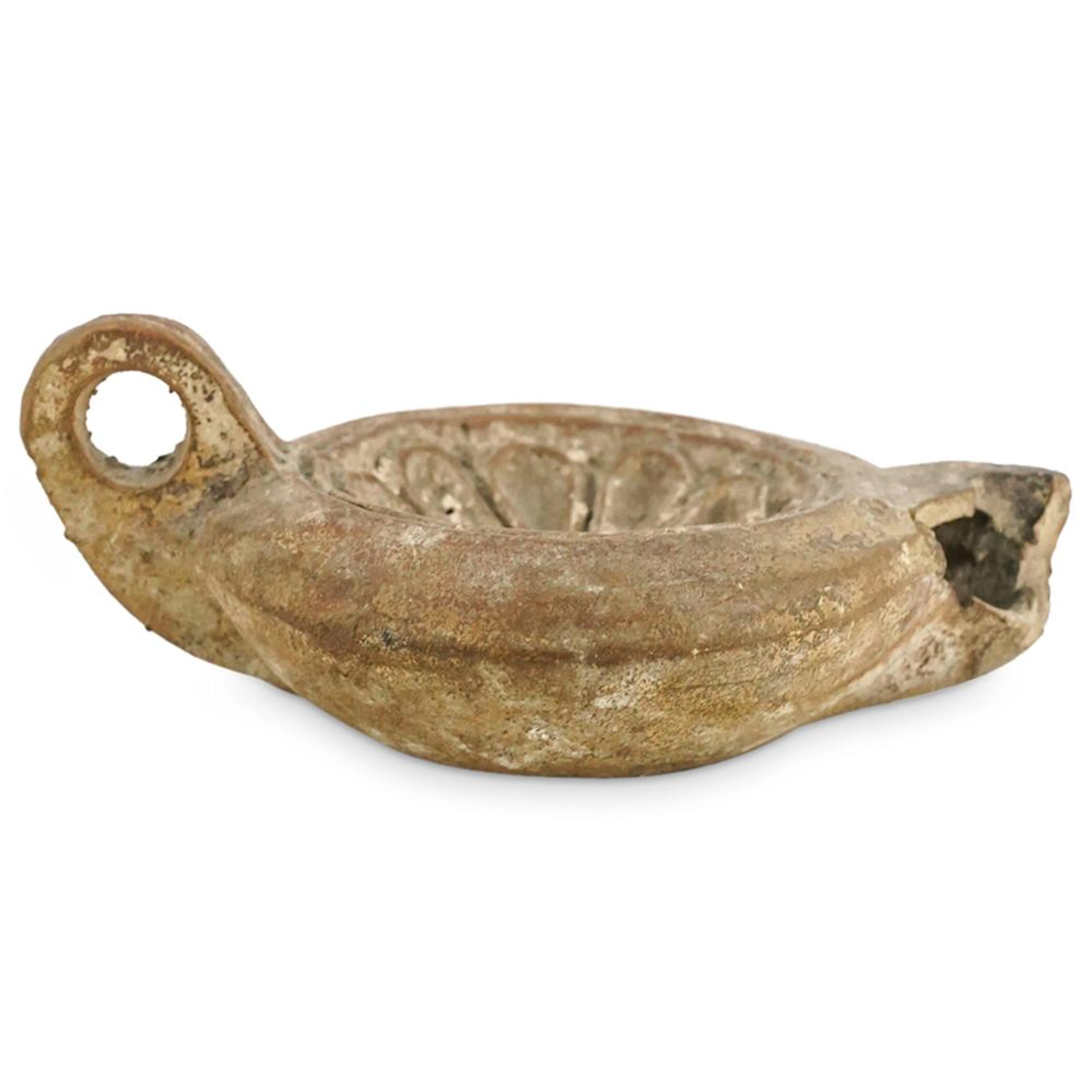 Ancient Replica Roman Oil Lamp