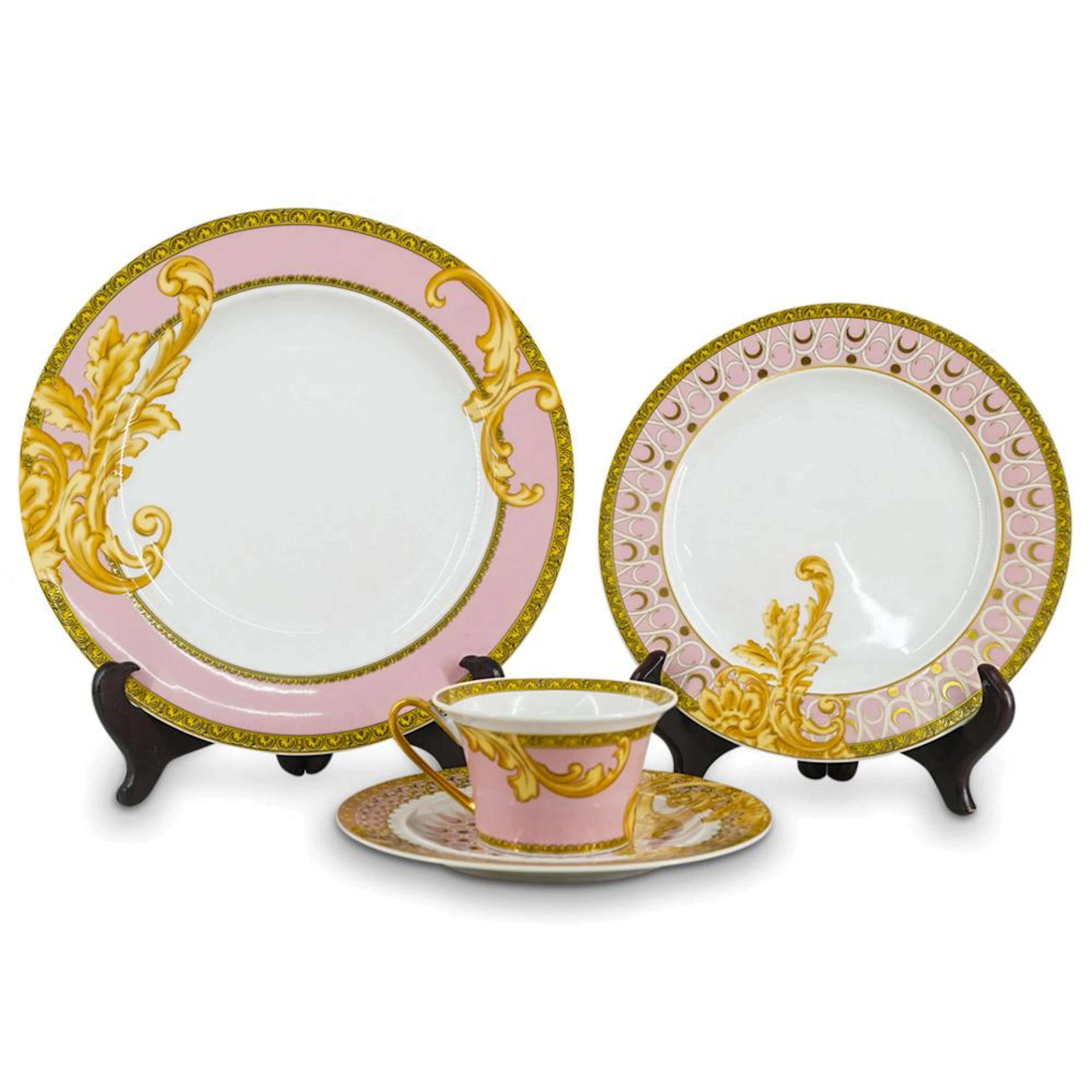 (4 Pc) Rosenthal Versace "Les Reves Byzantins" Porcelain Set