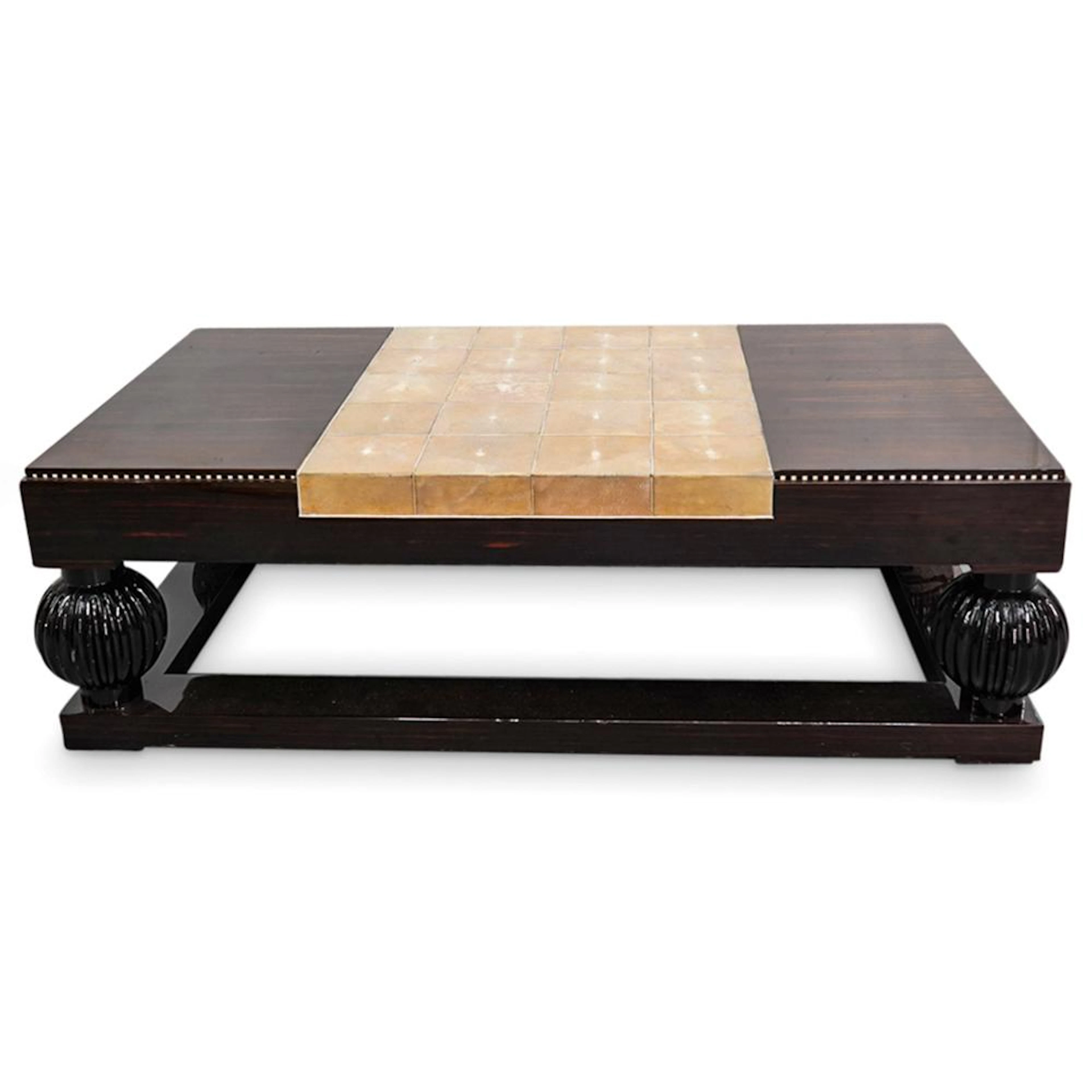 Emile-Jacques Ruhlmann Inspired Cocktail Table by Nicholas Mongiardo
