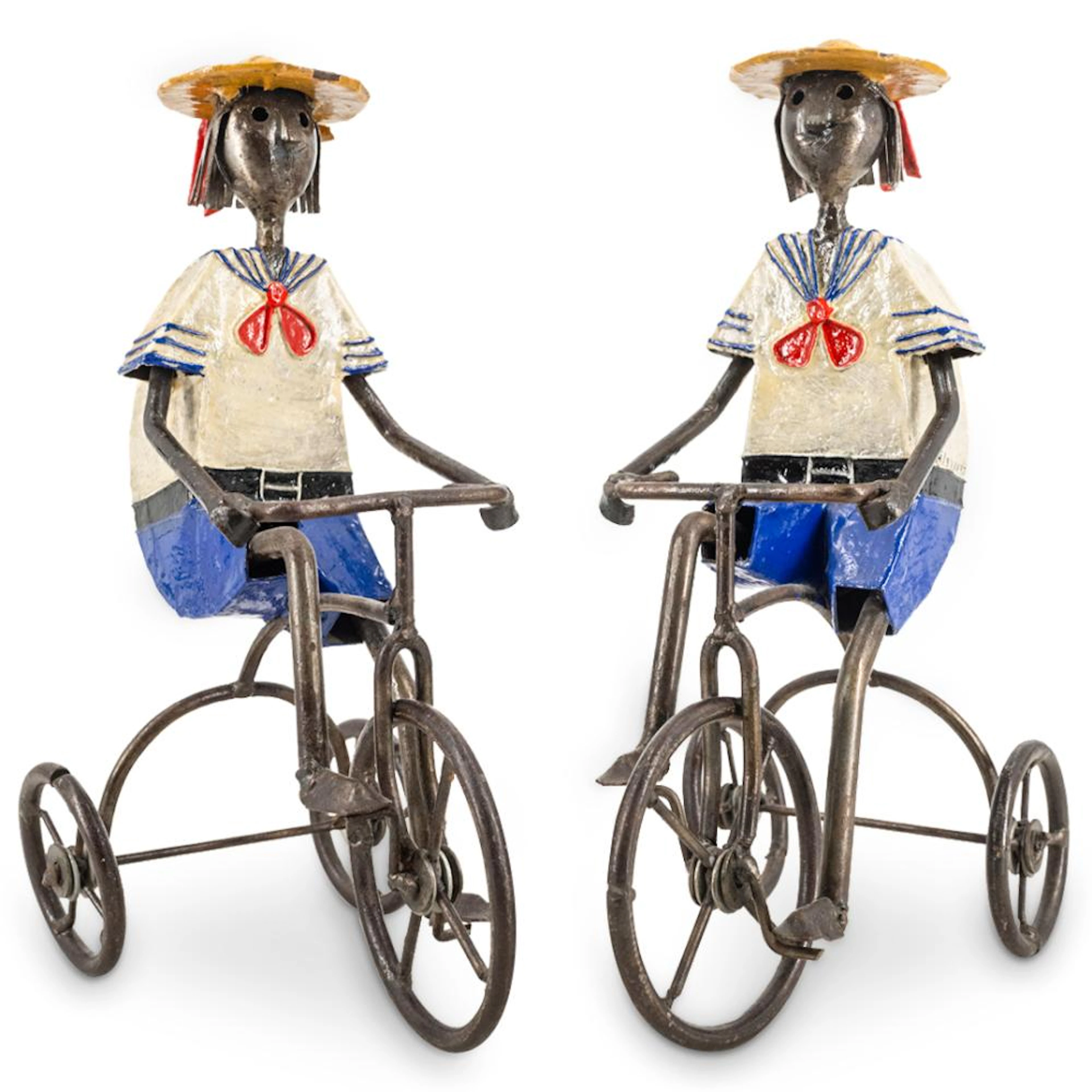 (2 Pc) Manuel Felguerez (Mexican, 1928) Figurative Sculptures