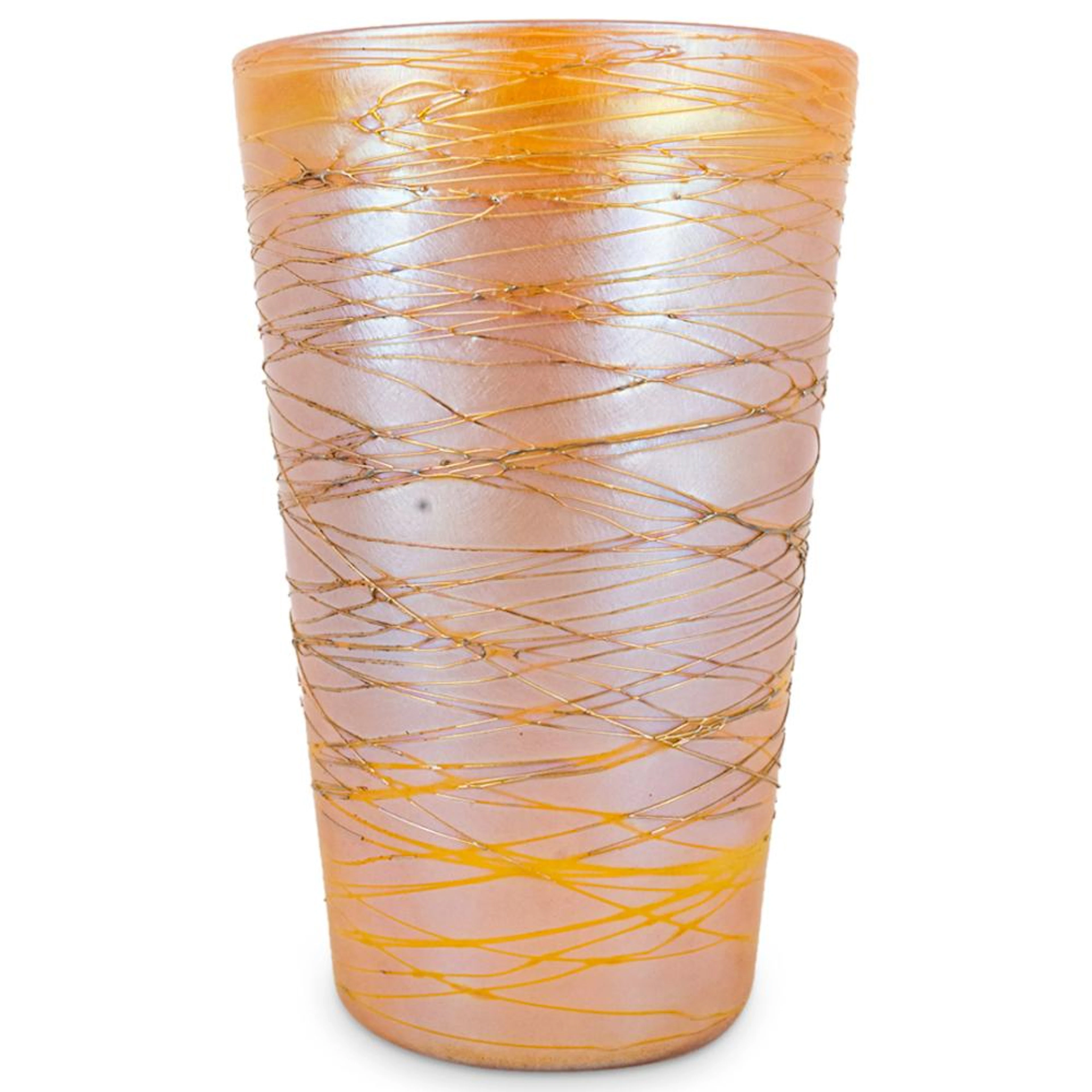Victor Durand (American 1870) Art Glass Vase