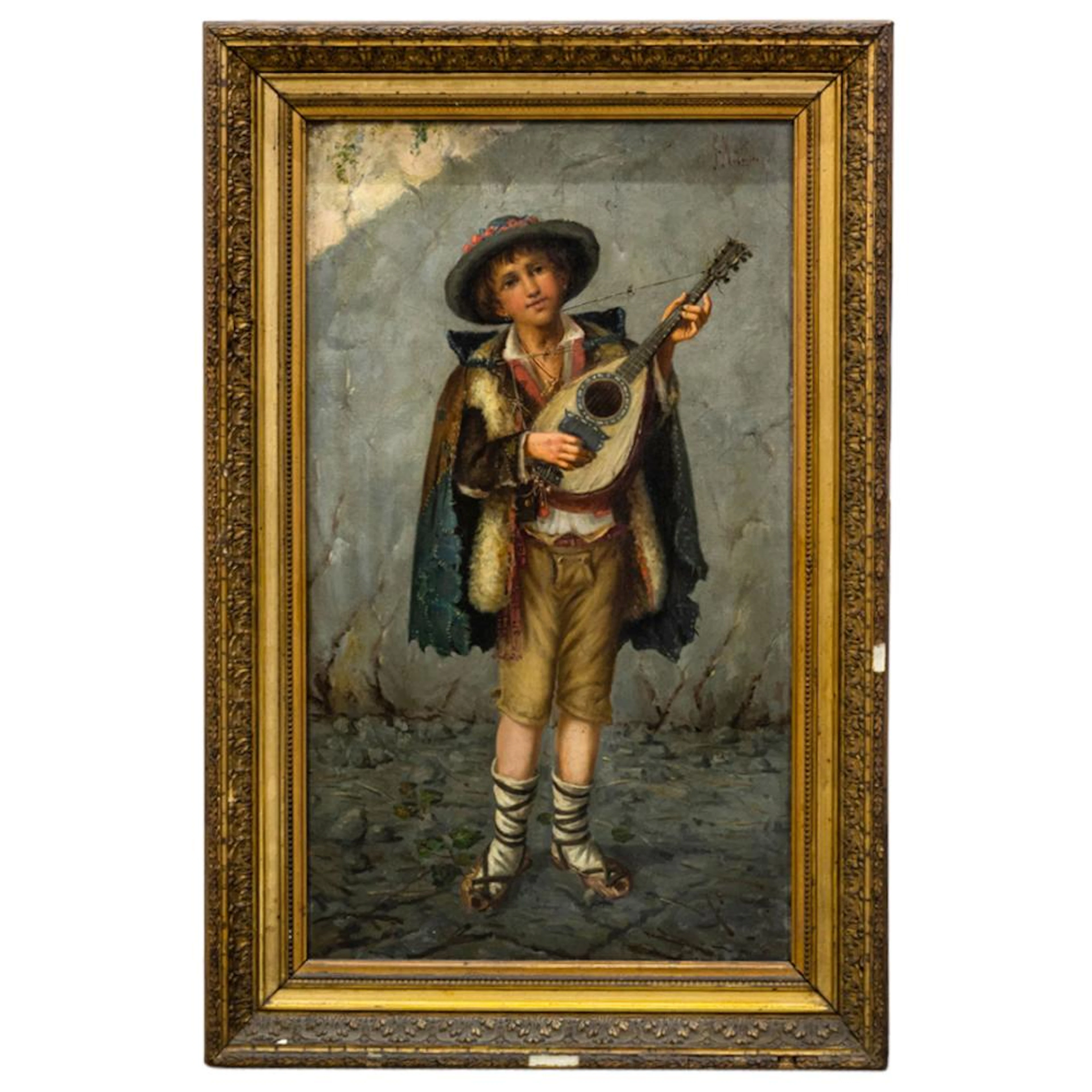 Gaetano Mormilo (Italian, 1839-1890) Oil On Canvas