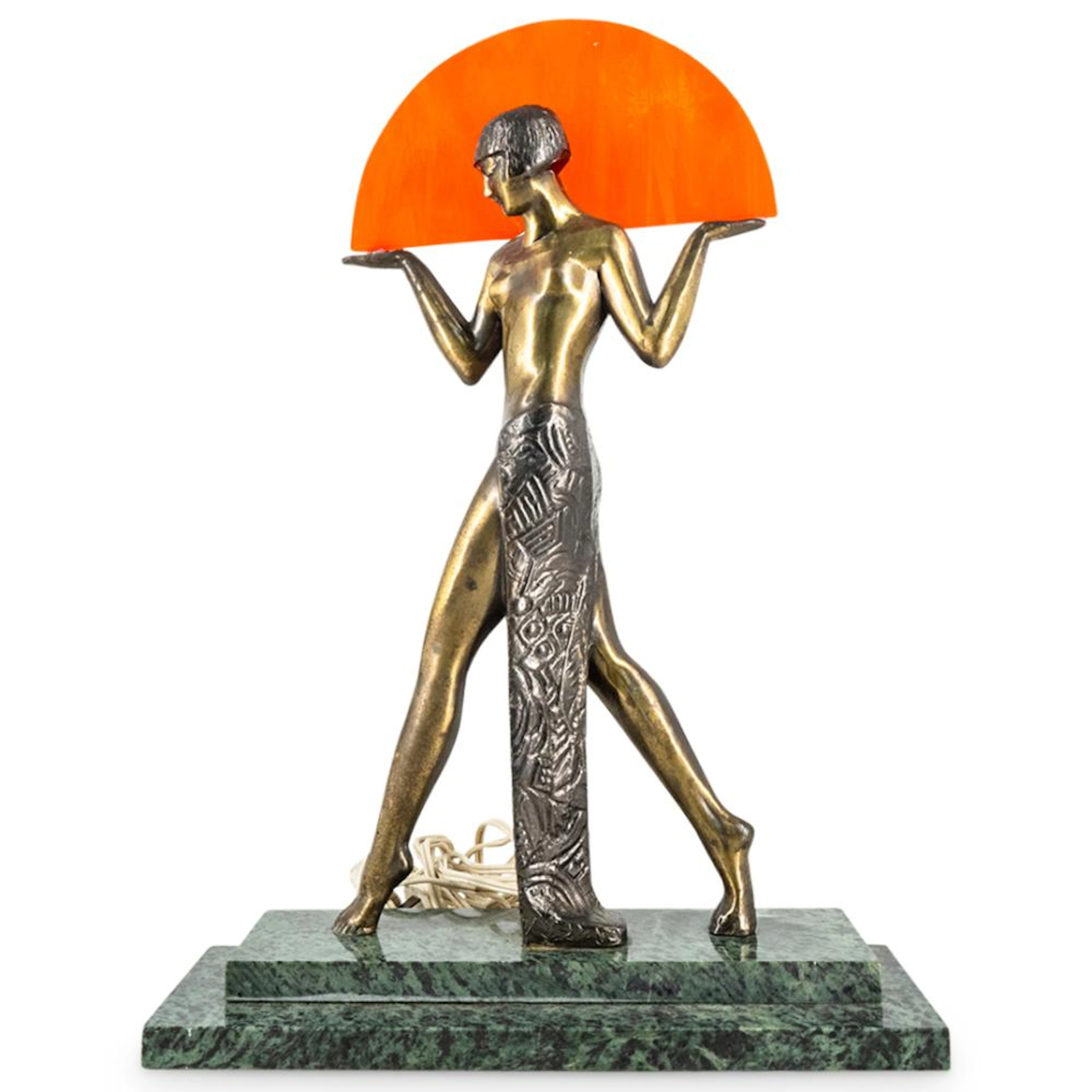 Art Deco & Egyptian Revival Style Lamp