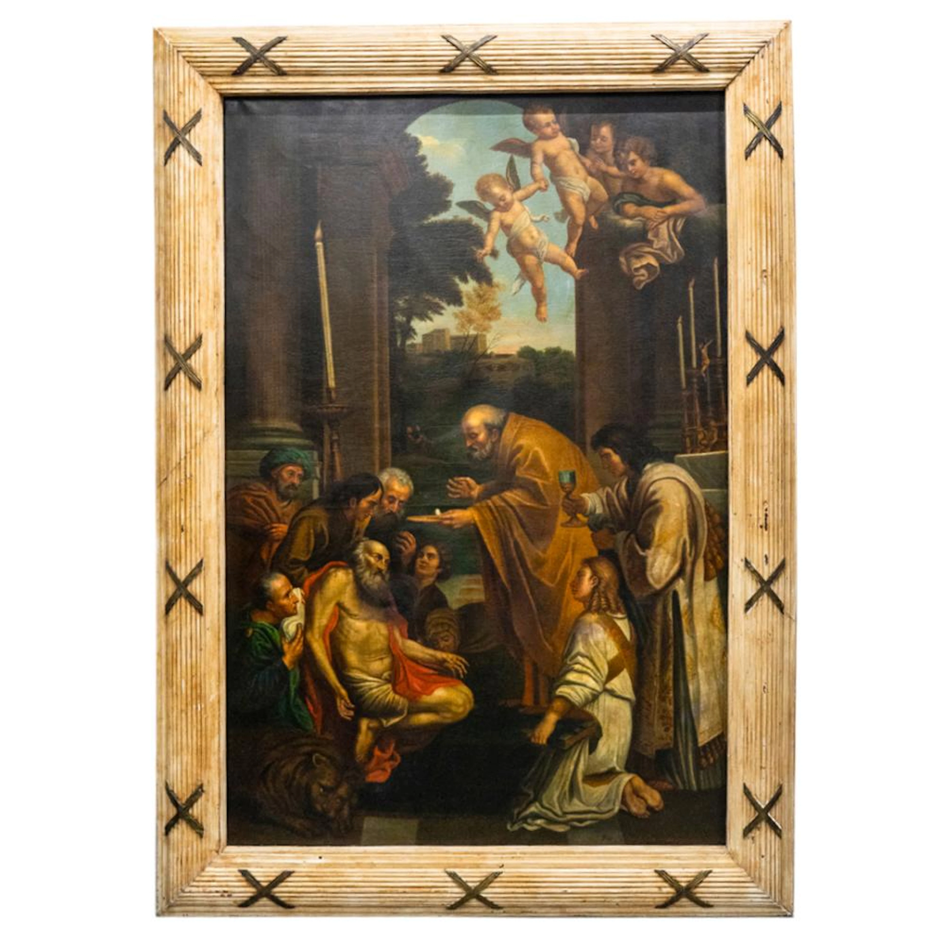 After Domenichino "Last Communion Of St. Jerome" OOC
