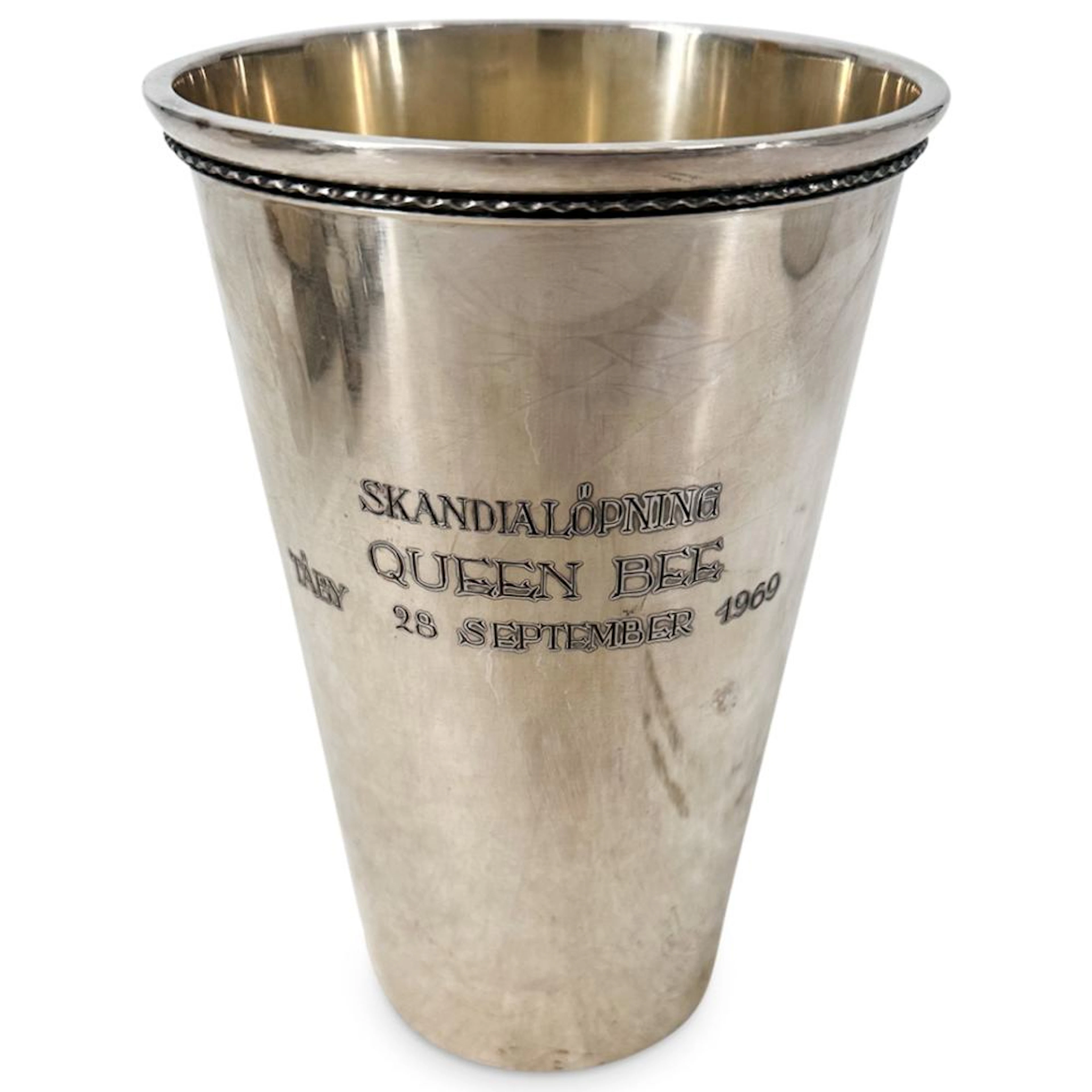 Swedish Silver Stockholm Trophy Cup GAB (Guldsmedsaktiebolaget)
