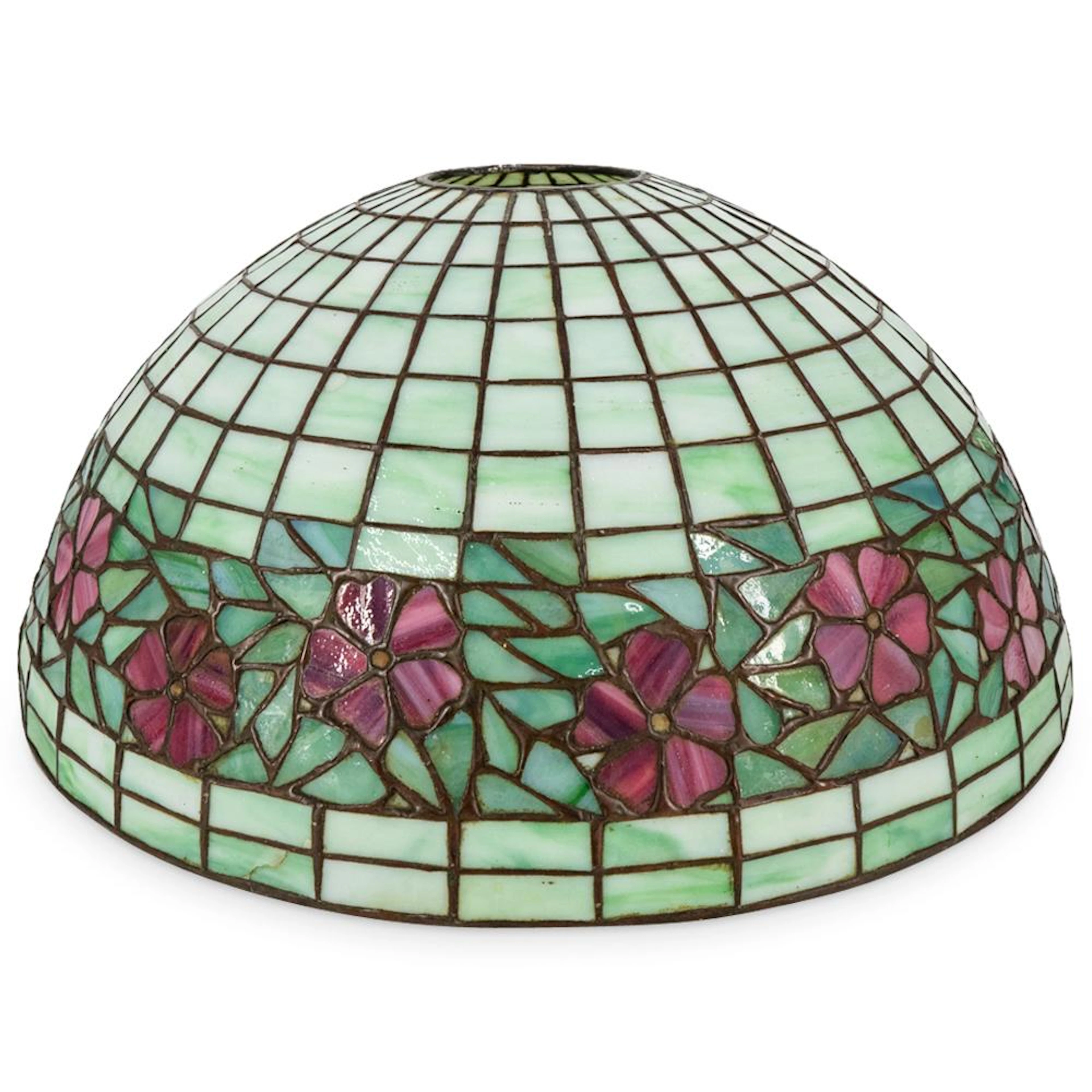 Antique Tiffany Style Blossom Lampshade