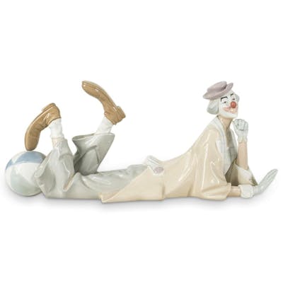 Lladro Glazed Porcelain "Clown" Figurine