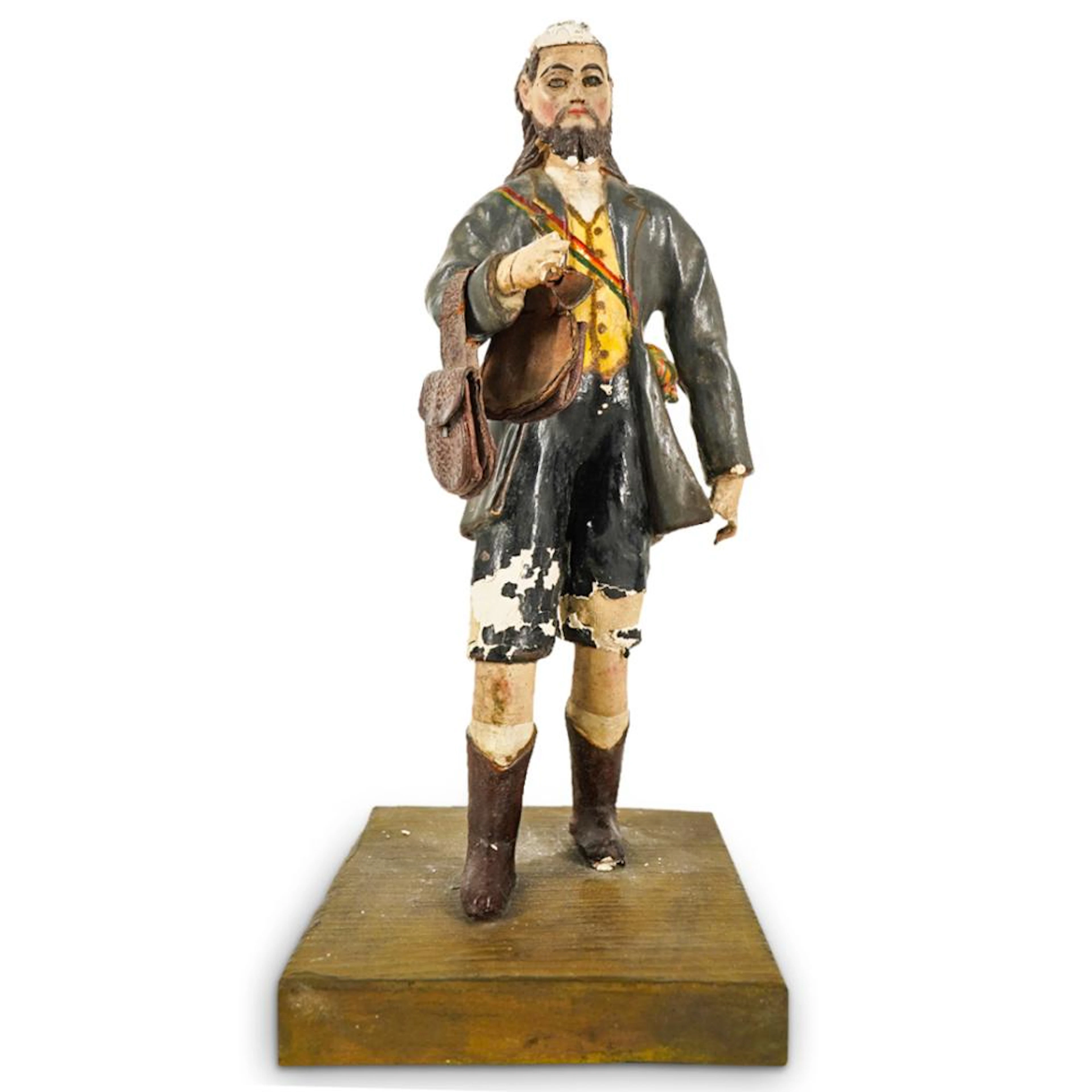 Antique Latin American Figural Sculpture