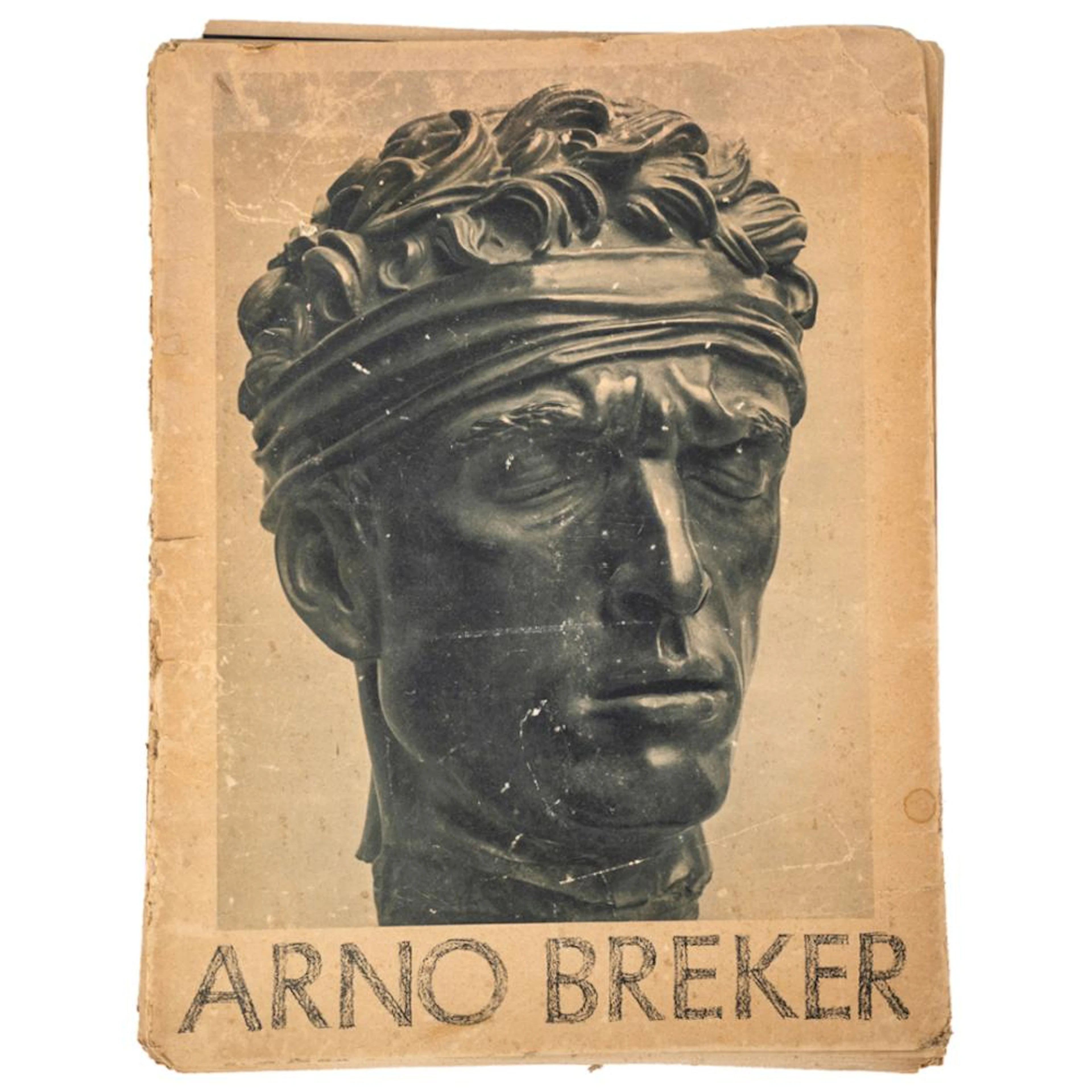 Arno Breker Portfolio W/ 40 Photogravures By Charlotte Rohrbach