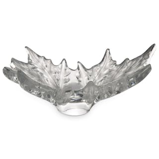 Lalique Crystal "Champs Elysee" Centerpiece Bowl