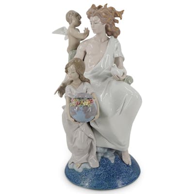 Lladro "Father Sun" Glazed Porcelain Figurine