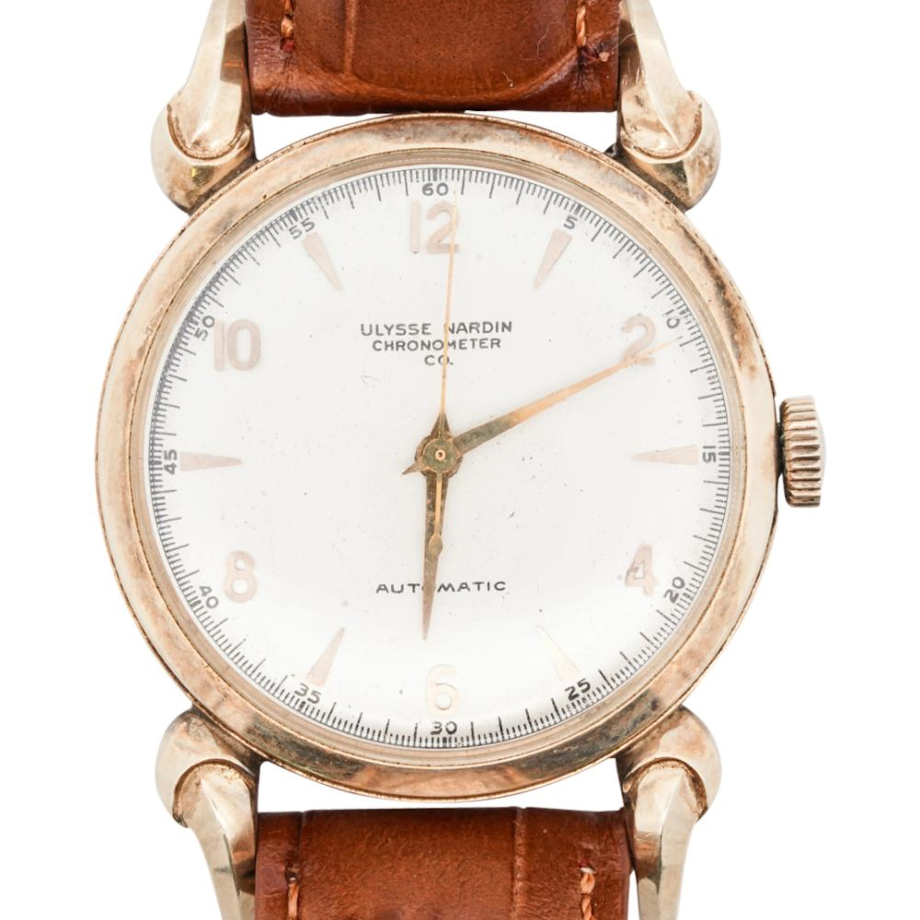Vintage 14k Gold Ulysse Nardin Chronometer